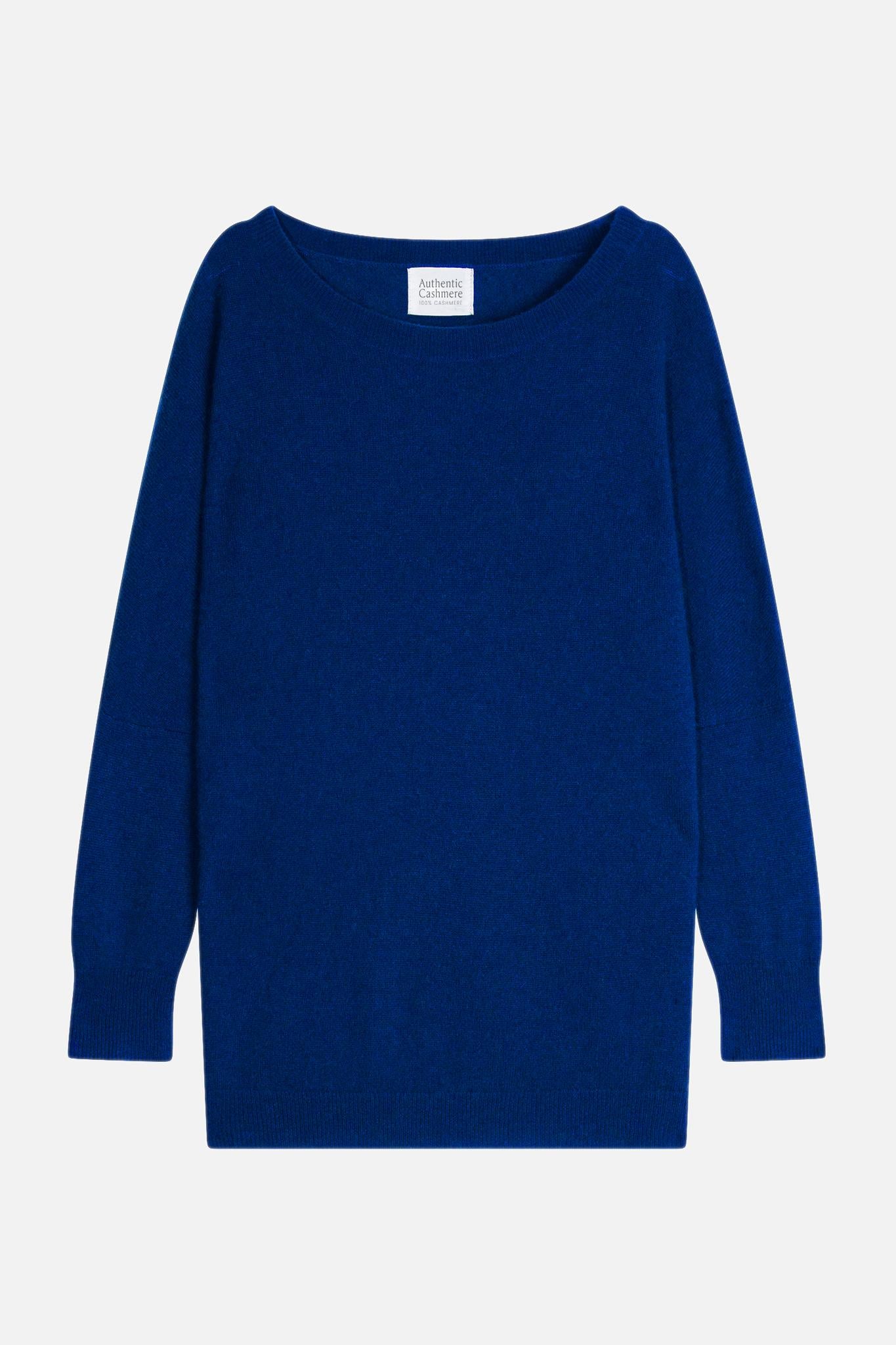 GOLÉON ultramarine bat sweater 100% cashmere