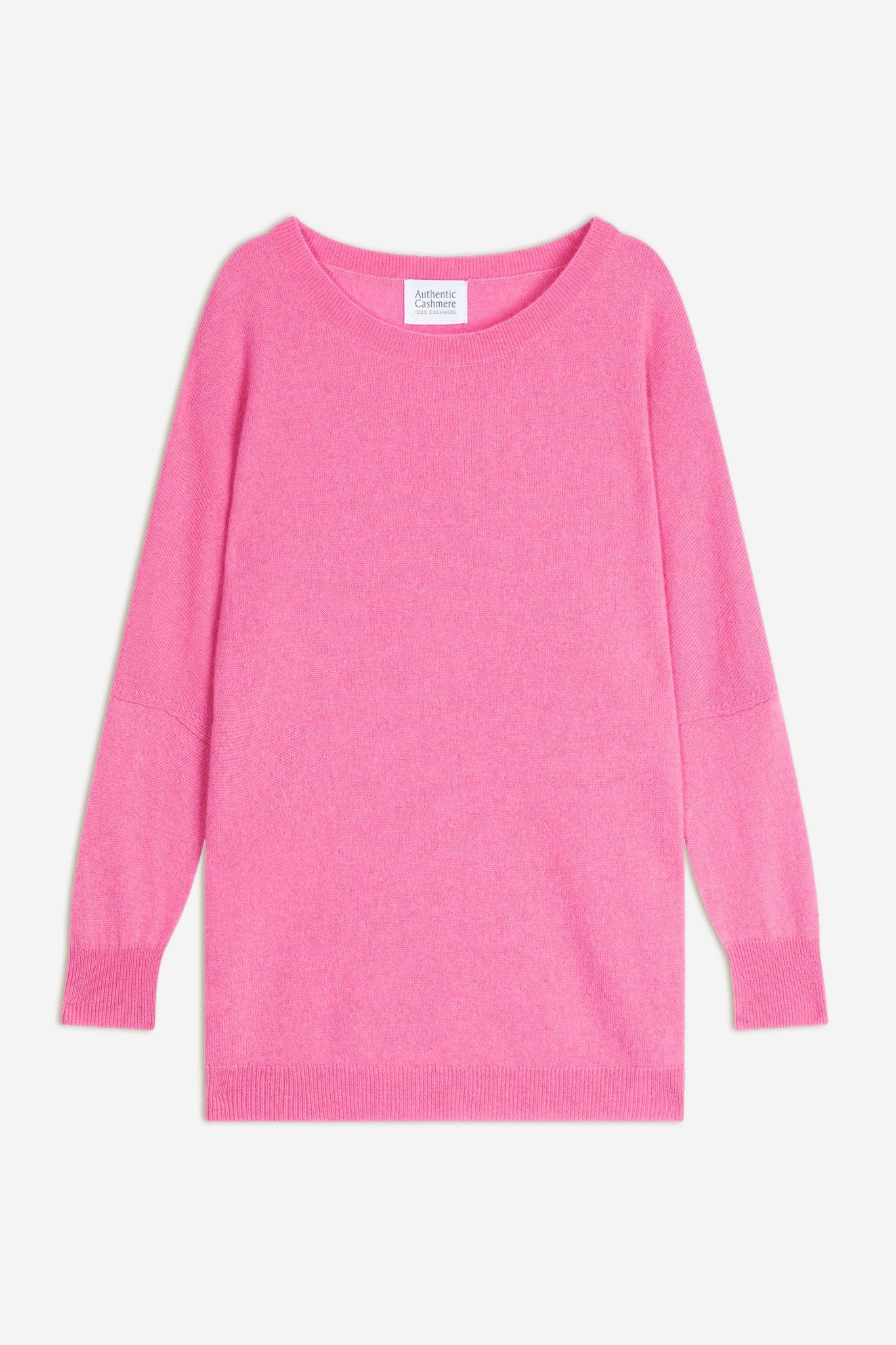 goléon pull chauve souris rose 100% cachemire