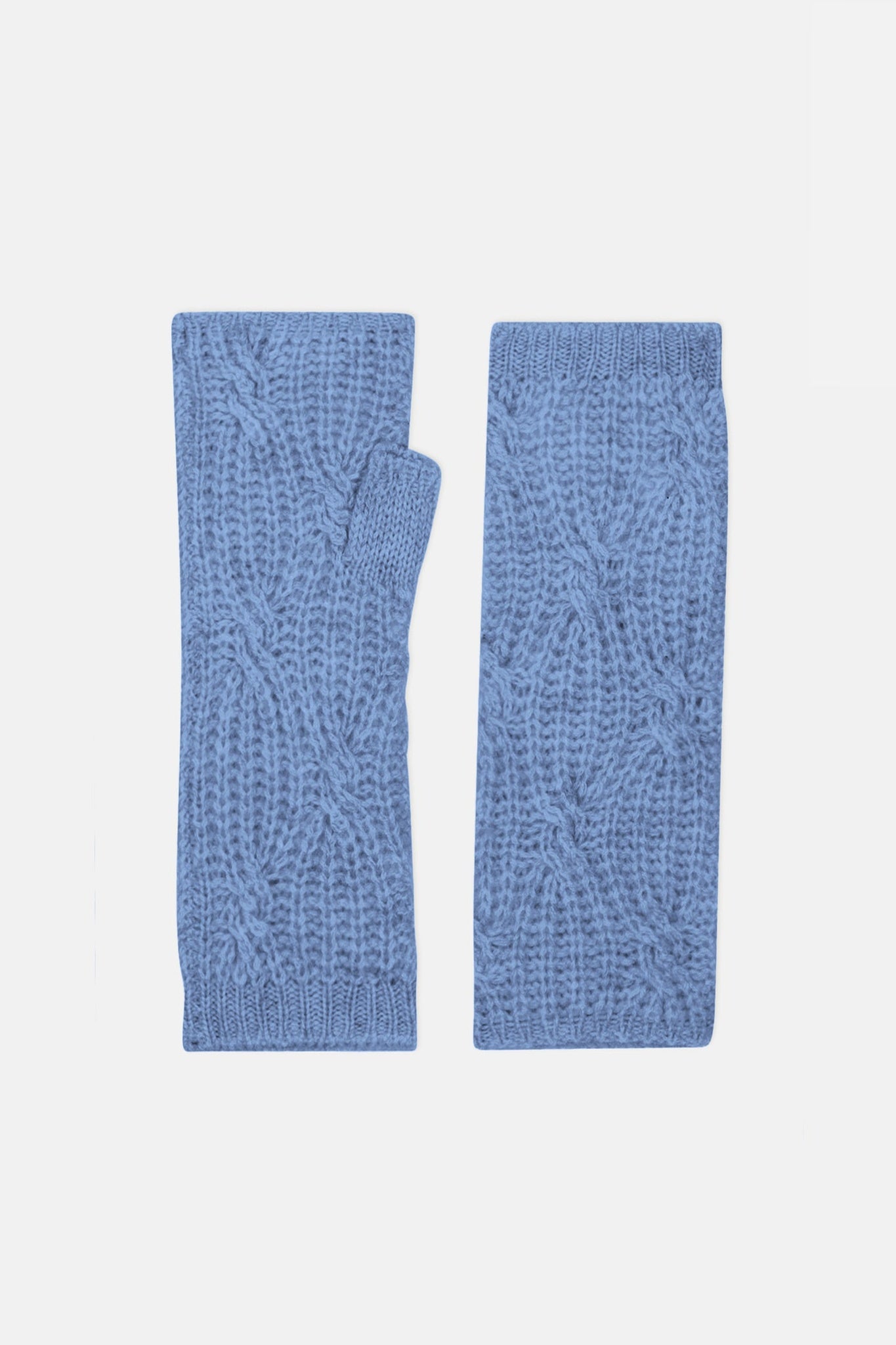 IRIS mitaines 6 fils sky 100% cachemire