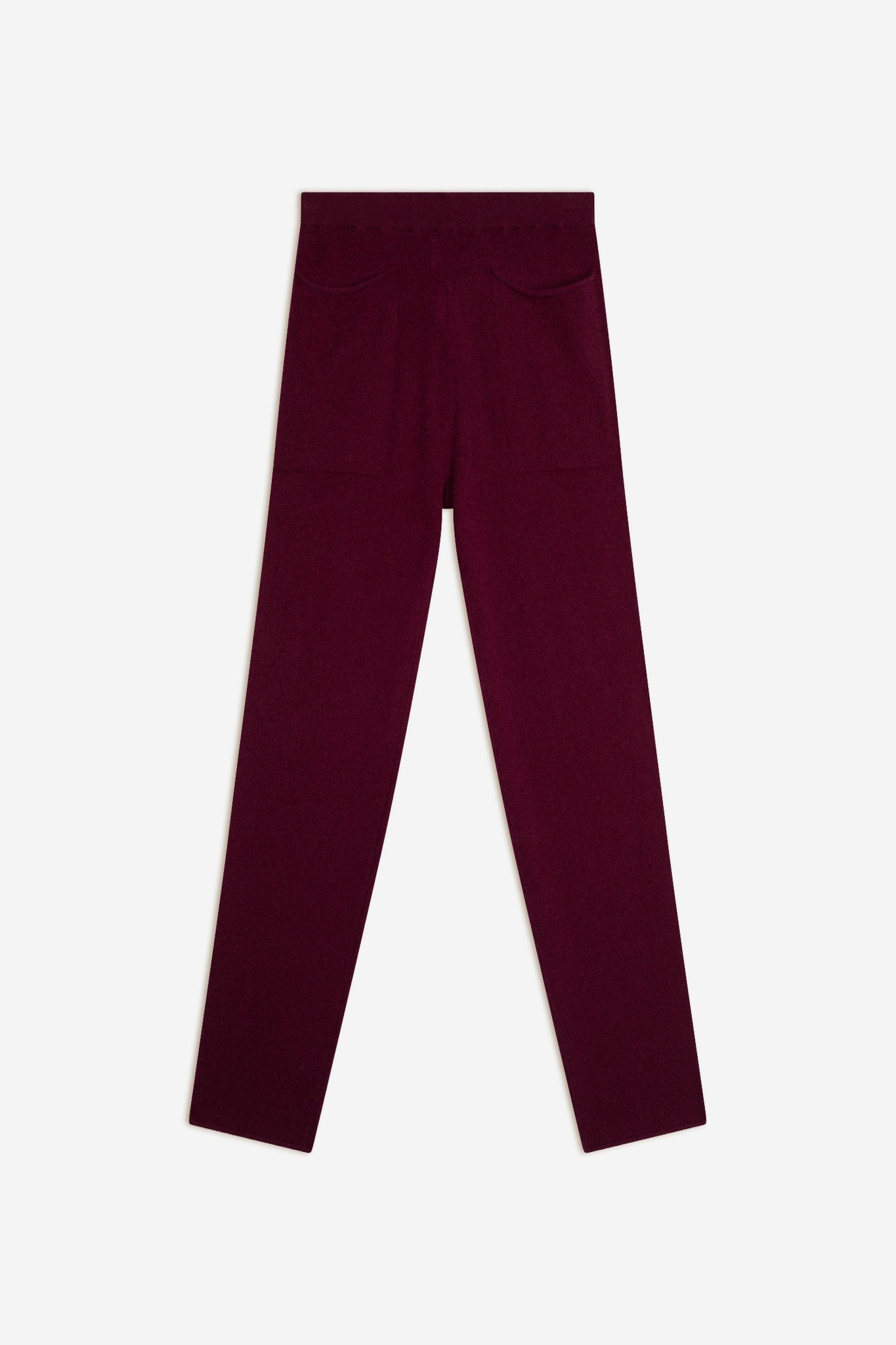 jigme jogging bordeaux 100% cachemire