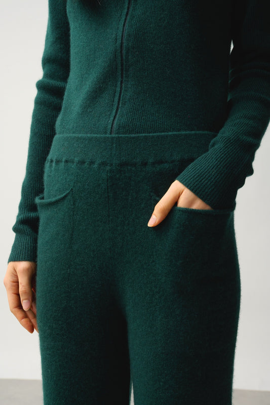 JIGME jogging cyprès 100% cachemire