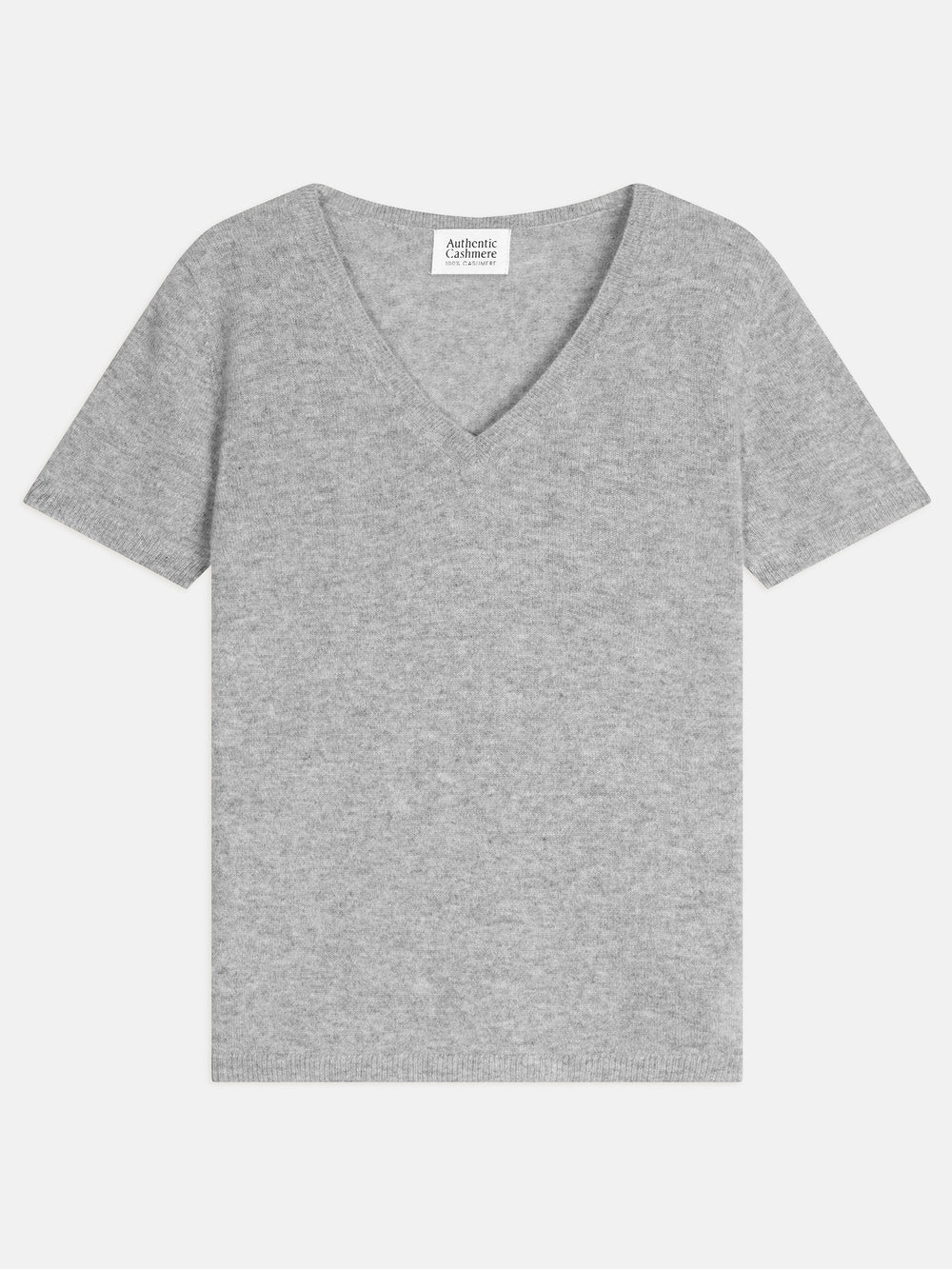 KALI thirt col v nuage chiné 100% cachemire