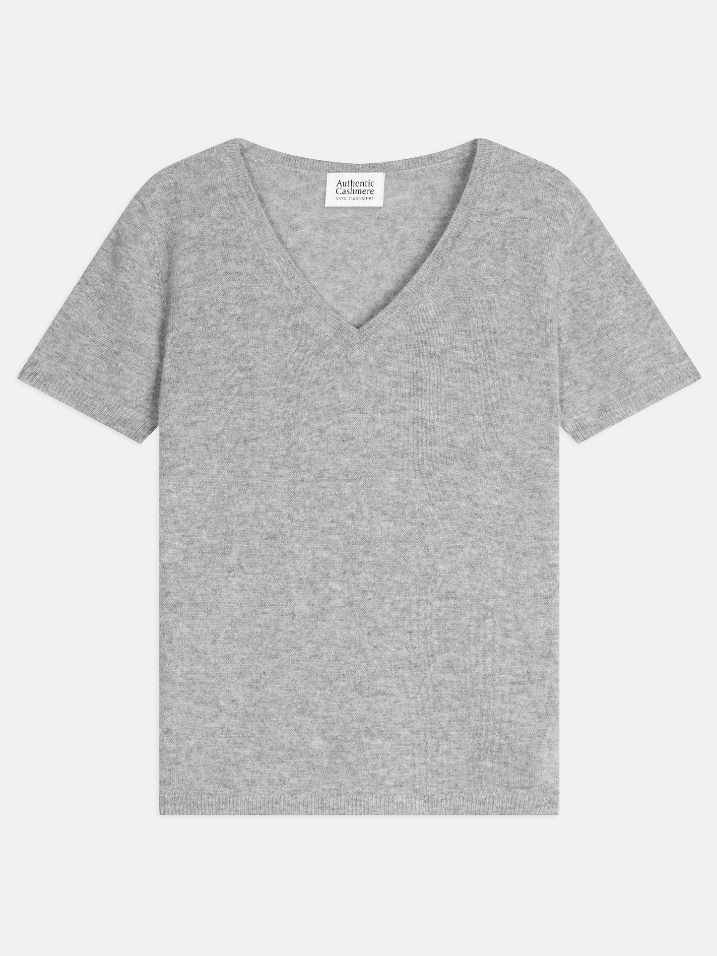 KALI thirt col v nuage chiné 100% cachemire