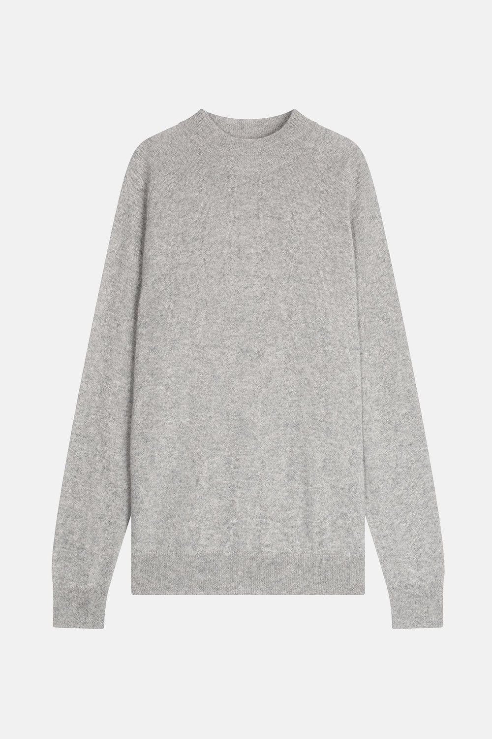 KUNDUM pull col rond nuage chiné 100% cachemire