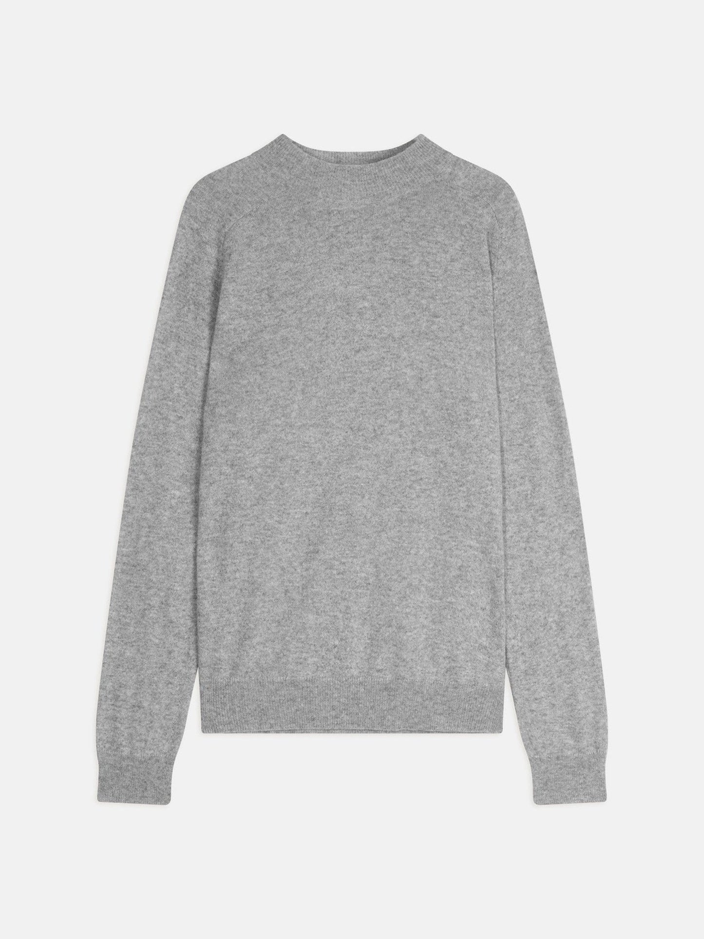 kundum pull col rond nuage chiné 100% cachemire