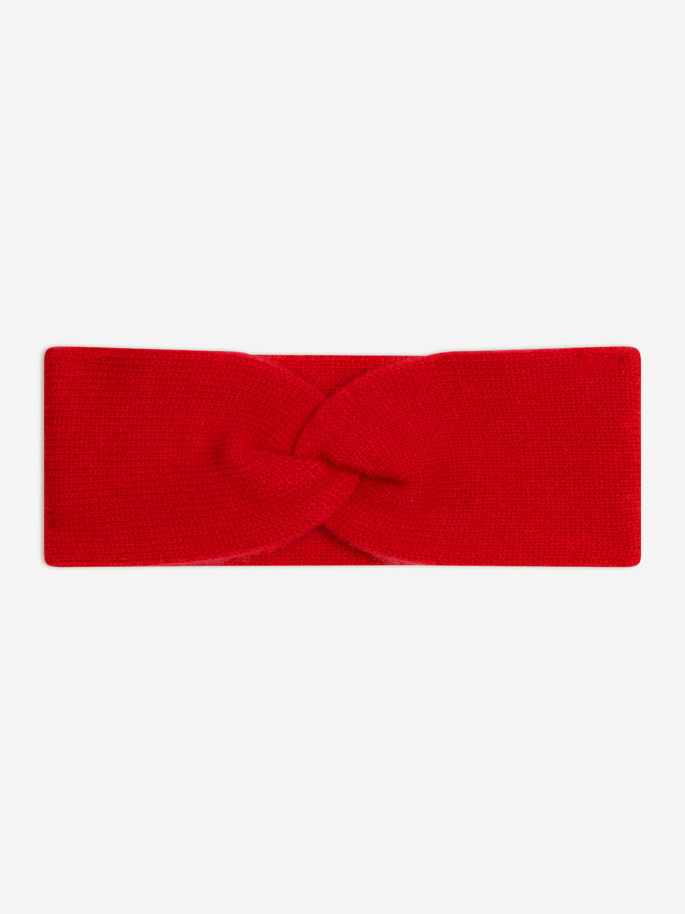 LANA bandeau 4 fils rouge 100% cachemire