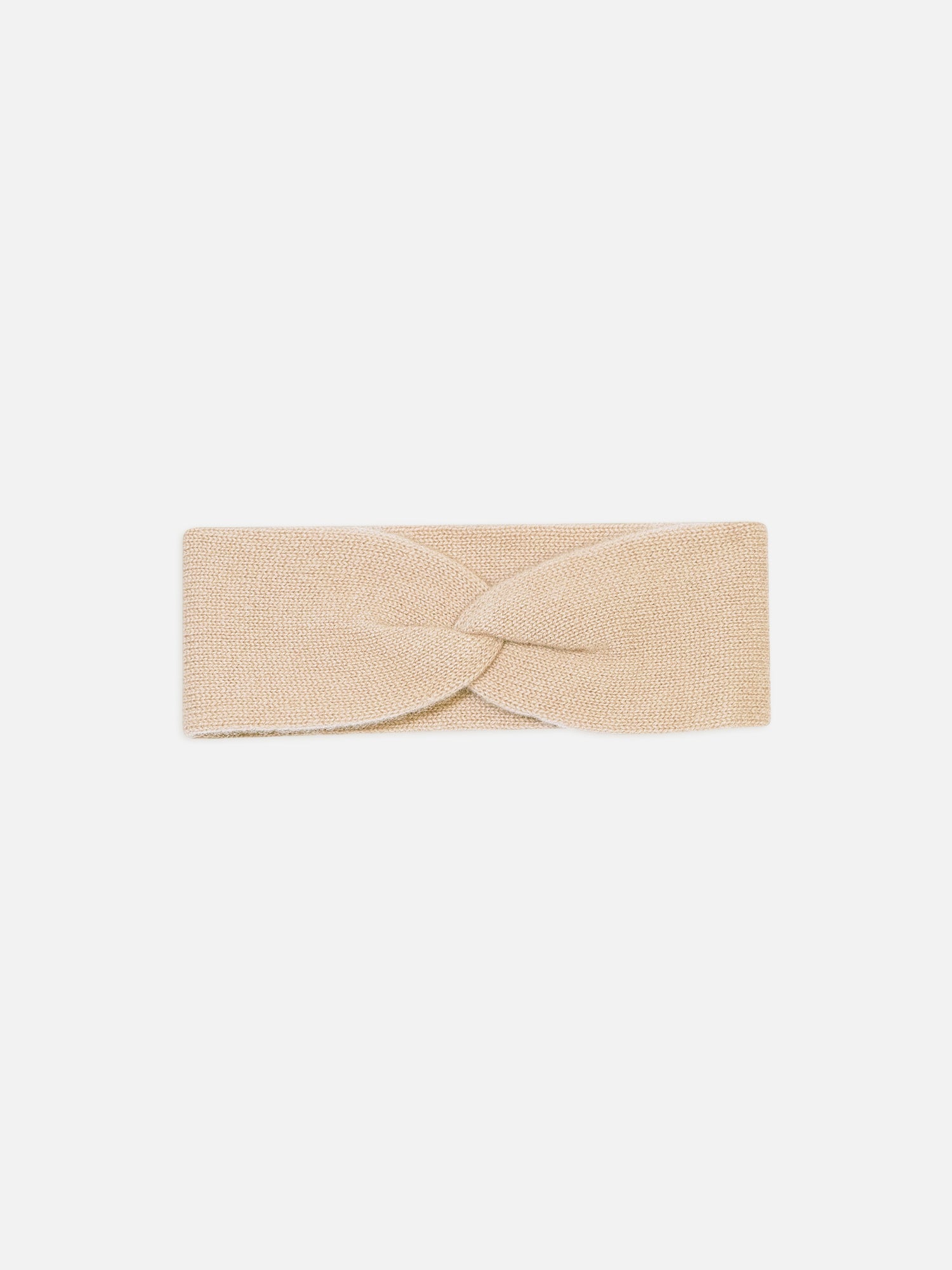 LANA bandeau 4 fils sable 100% cachemire