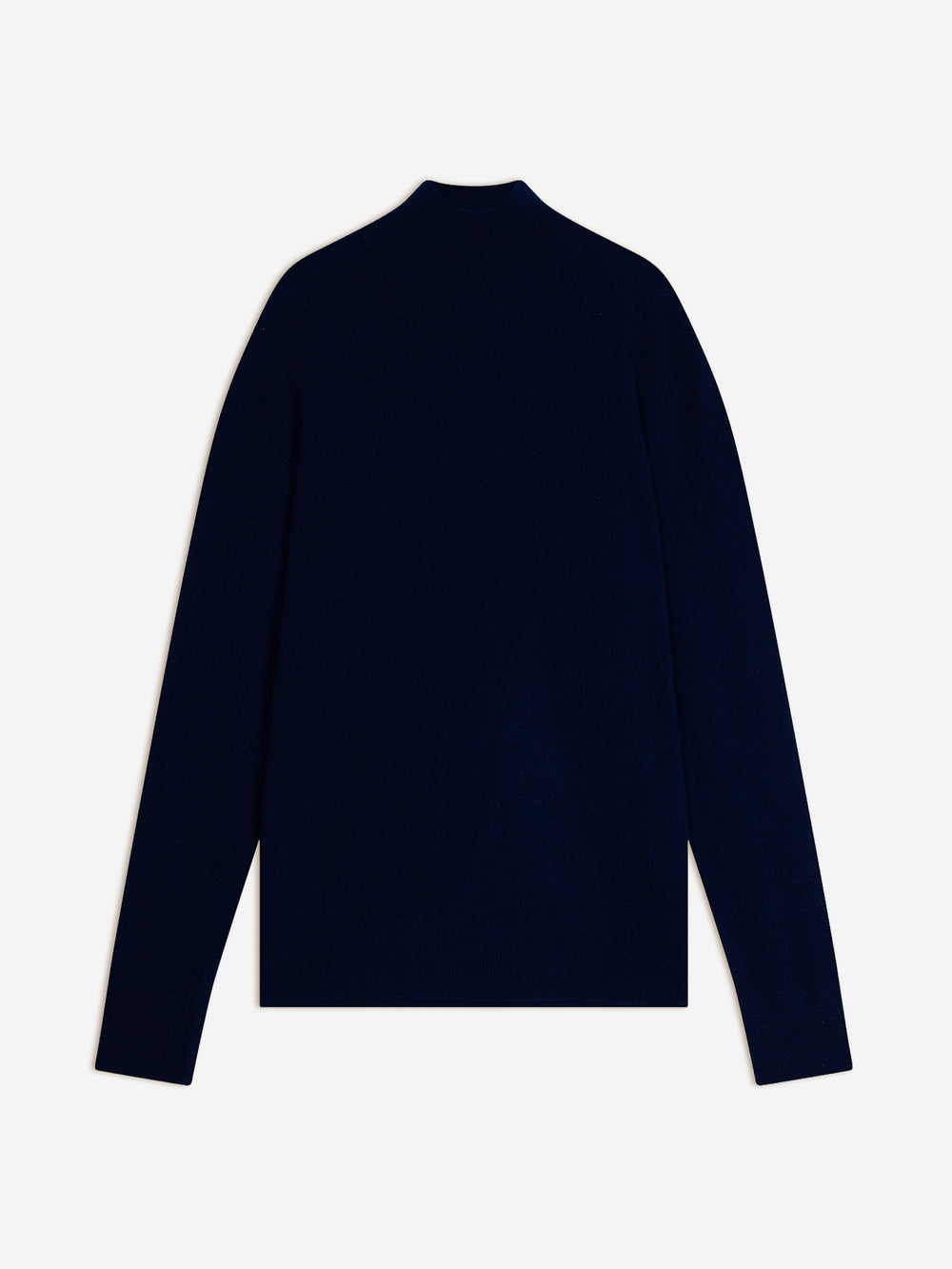 LASYA pull col rond navy 100% cachemire