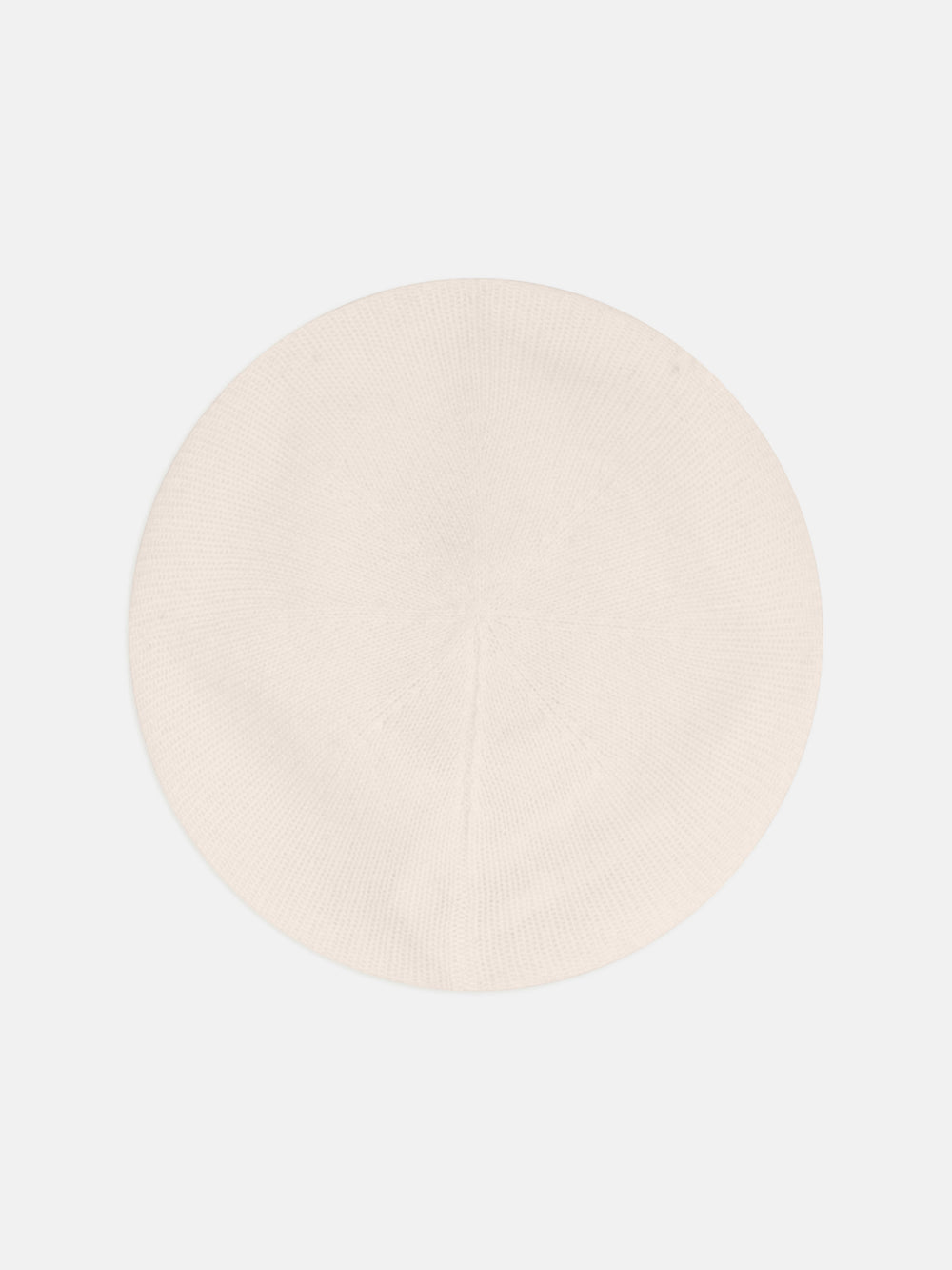 LIWI béret 4 fils ivoire 100% cachemire