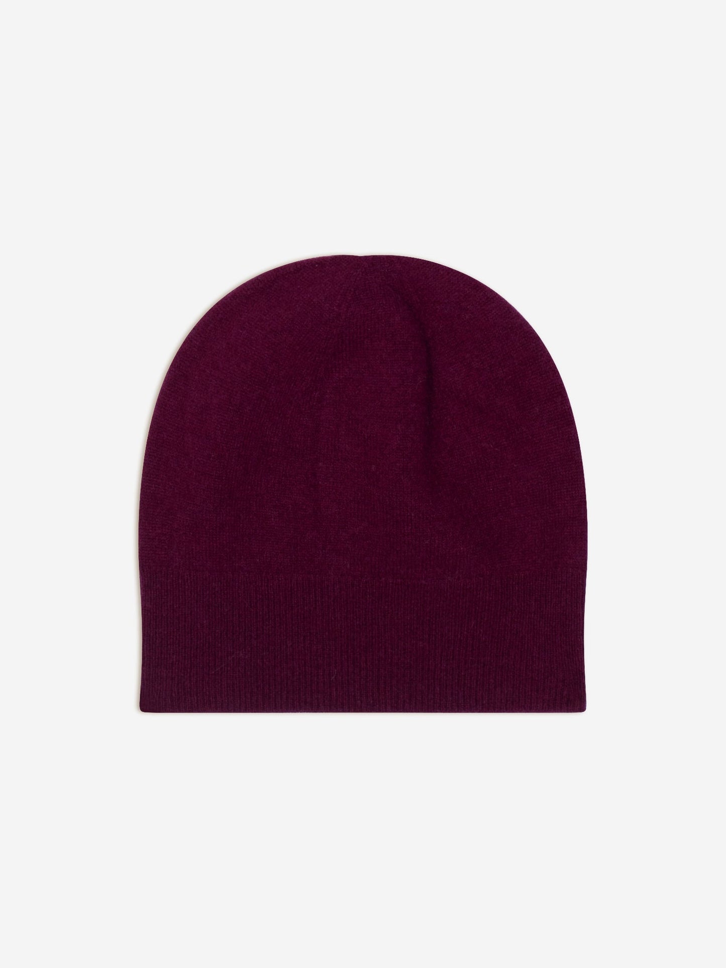 MANTI bonnet bordeaux 100% cachemire