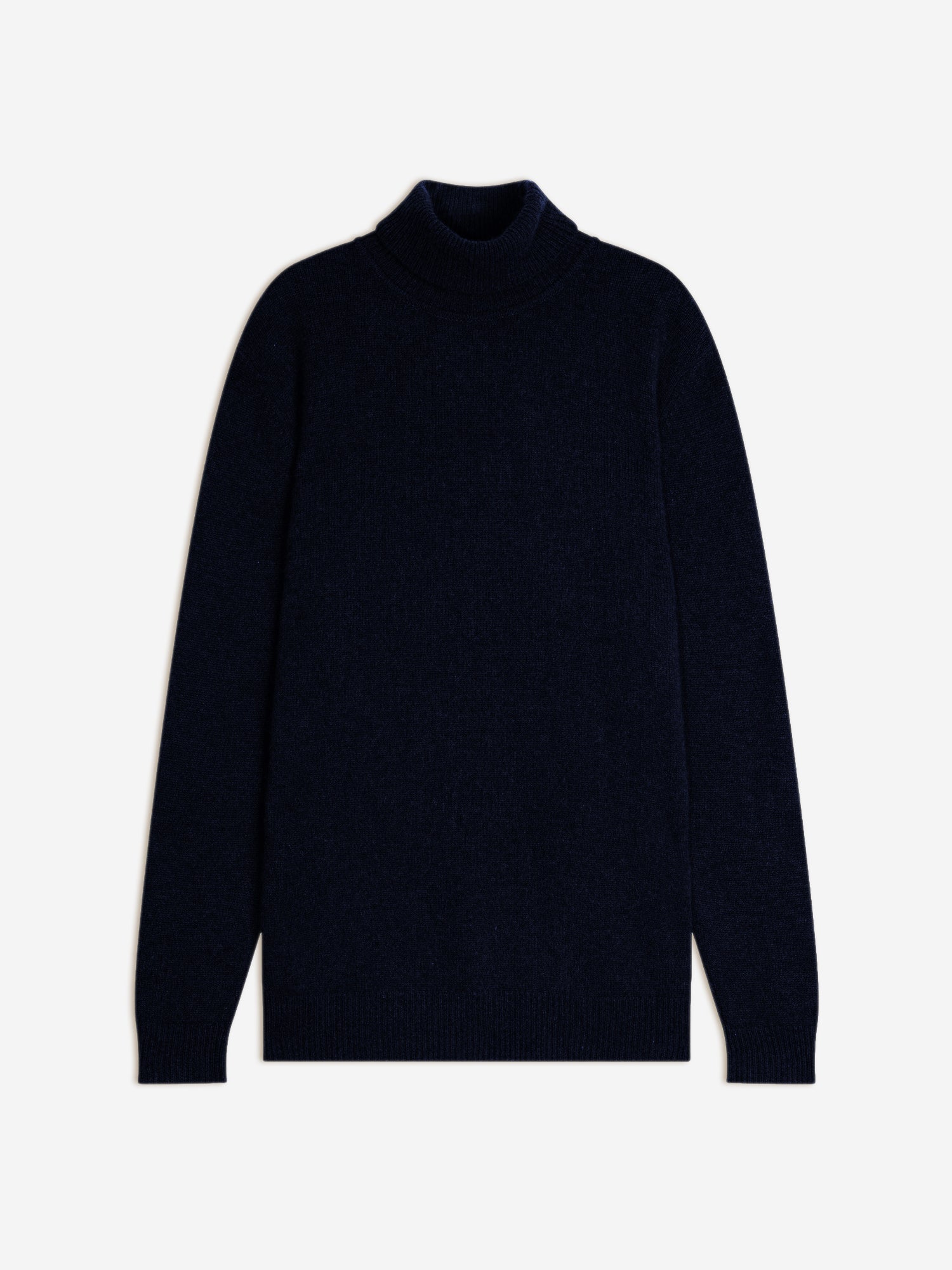 MARTIN Rollkragenpullover 4-fädig Kaviar 100% Kaschmir