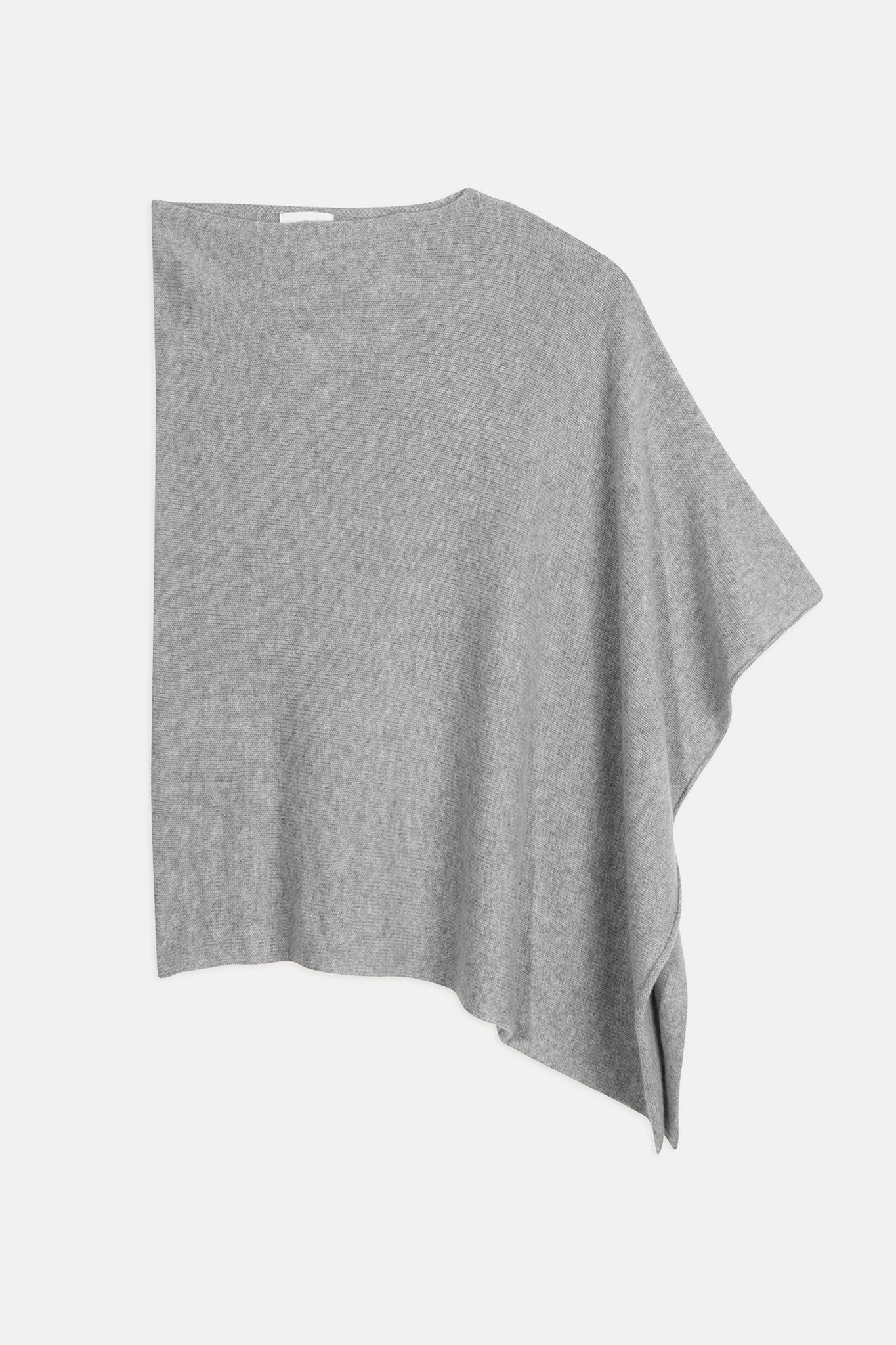 meryl poncho 4 fils nuage chiné 100% cachemire