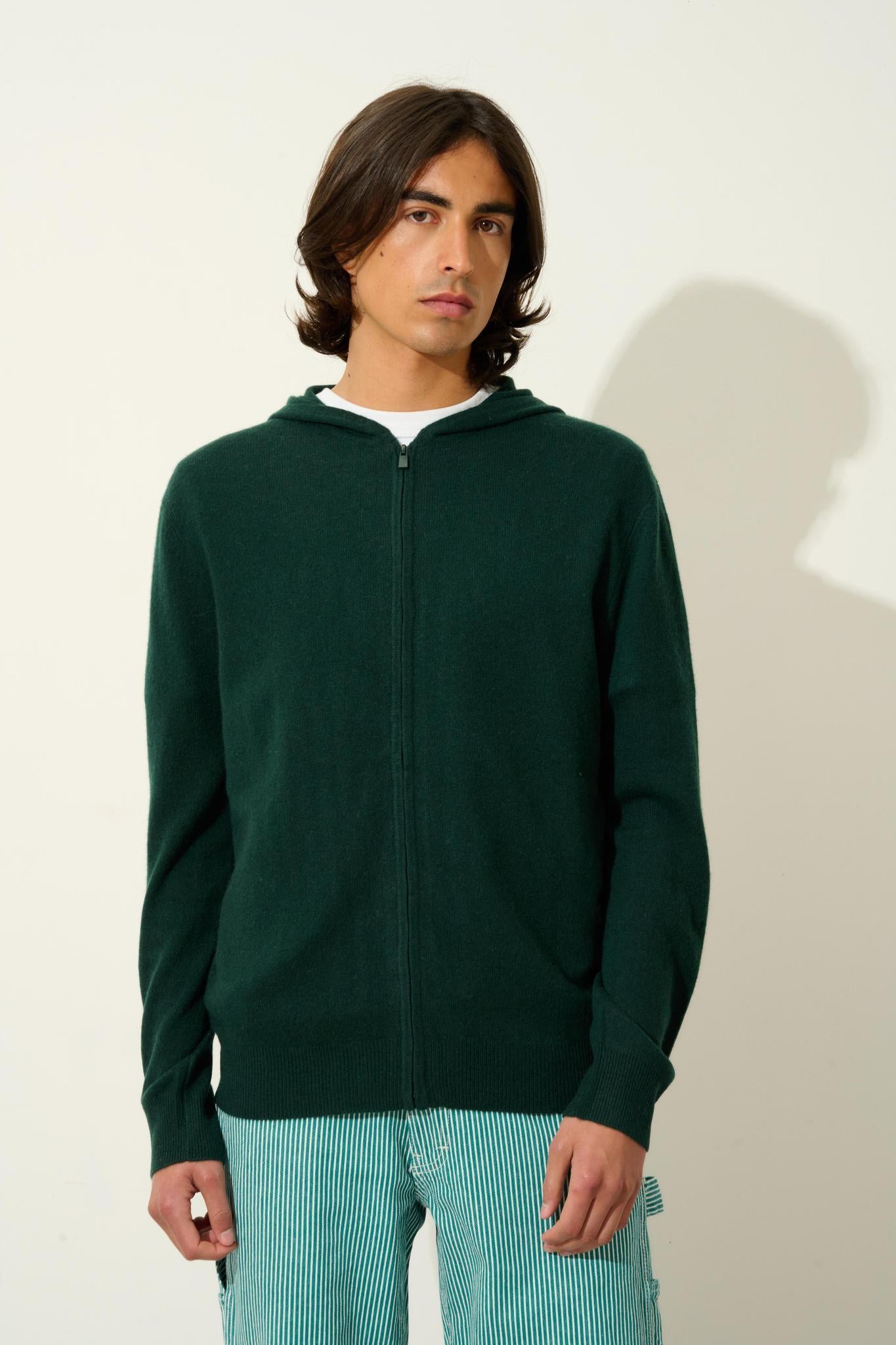 NEURRE cypress hooded zip cardigan 100% cashmere