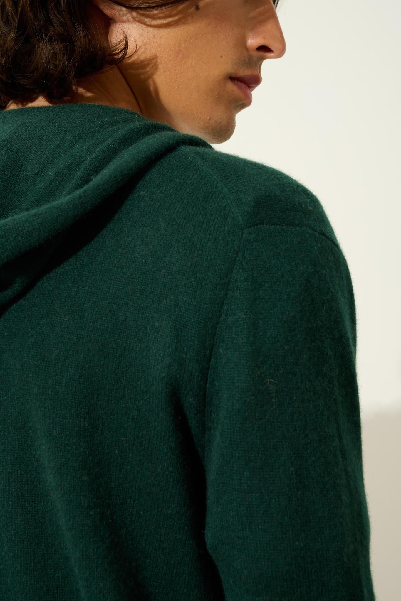 NEURRE cypress hooded zip cardigan 100% cashmere