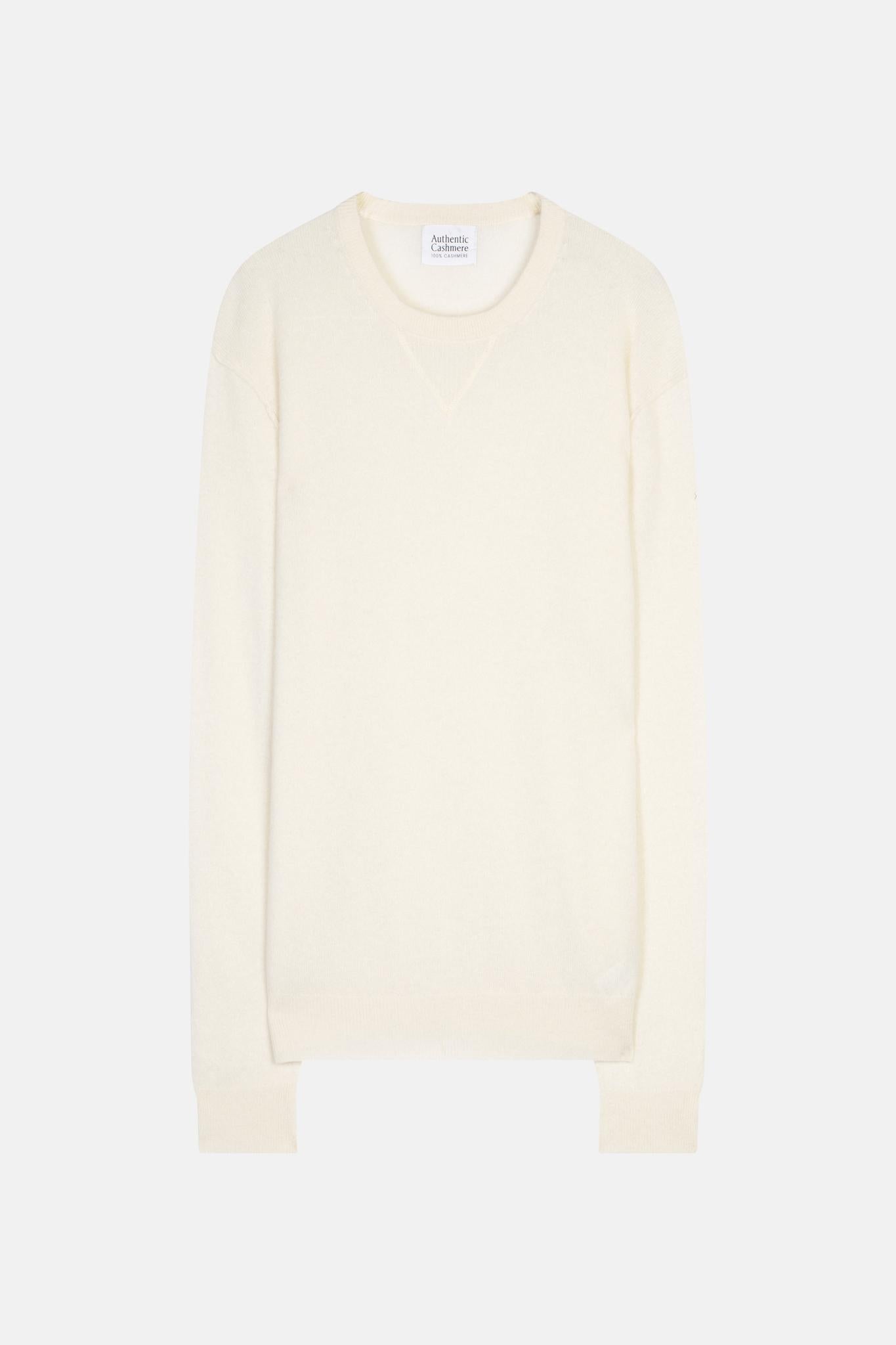 NOLAN pull col rond neige 100% cachemire