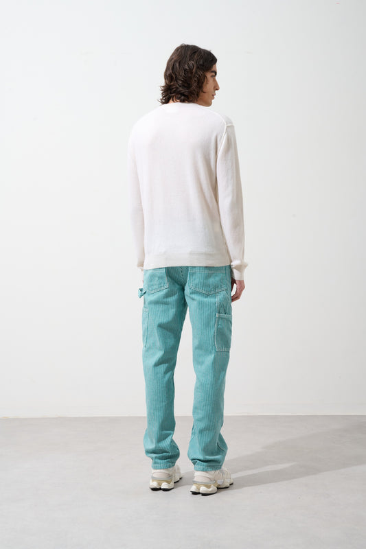 NOLAN pull col rond neige 100% cachemire