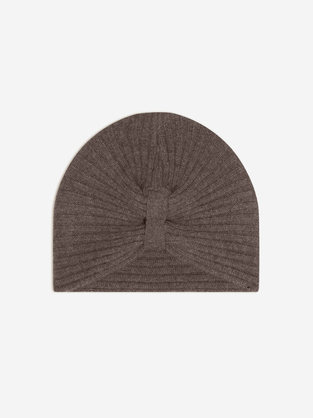 PETRE bonnet 6 fils taupe chiné 100% cachemire