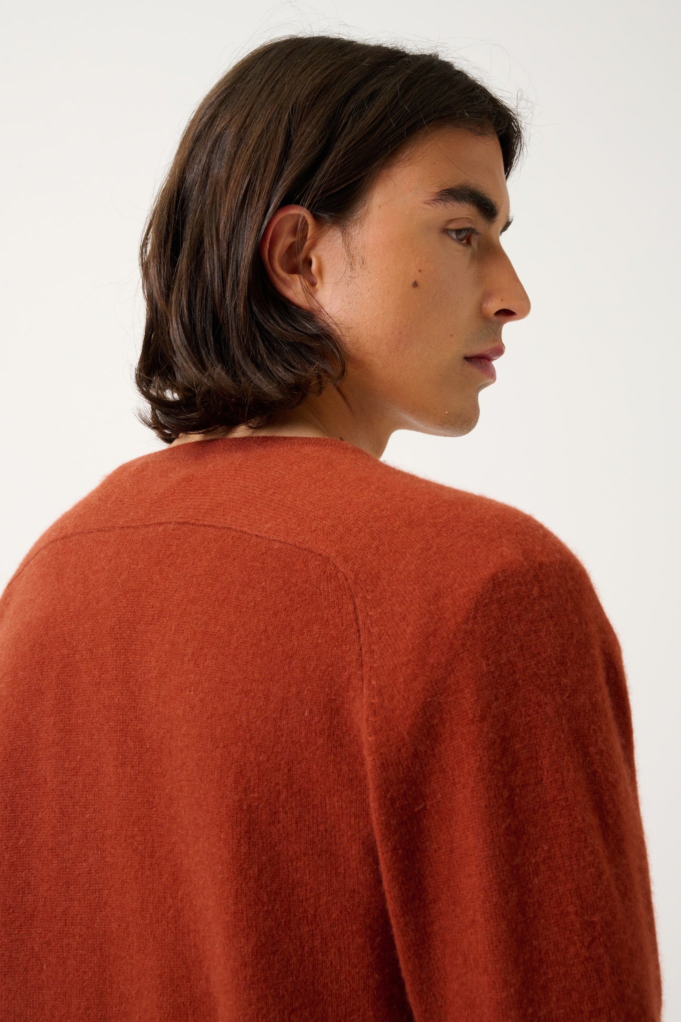 PIPA cardigan v-neck squirrel 100% cashmere