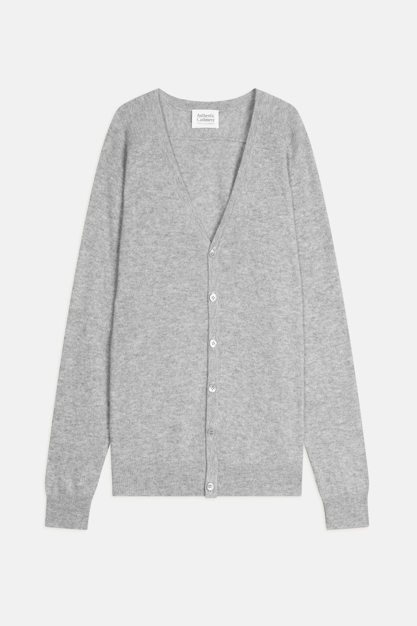 pipa cardigan col v nuage chiné 100% cachemire