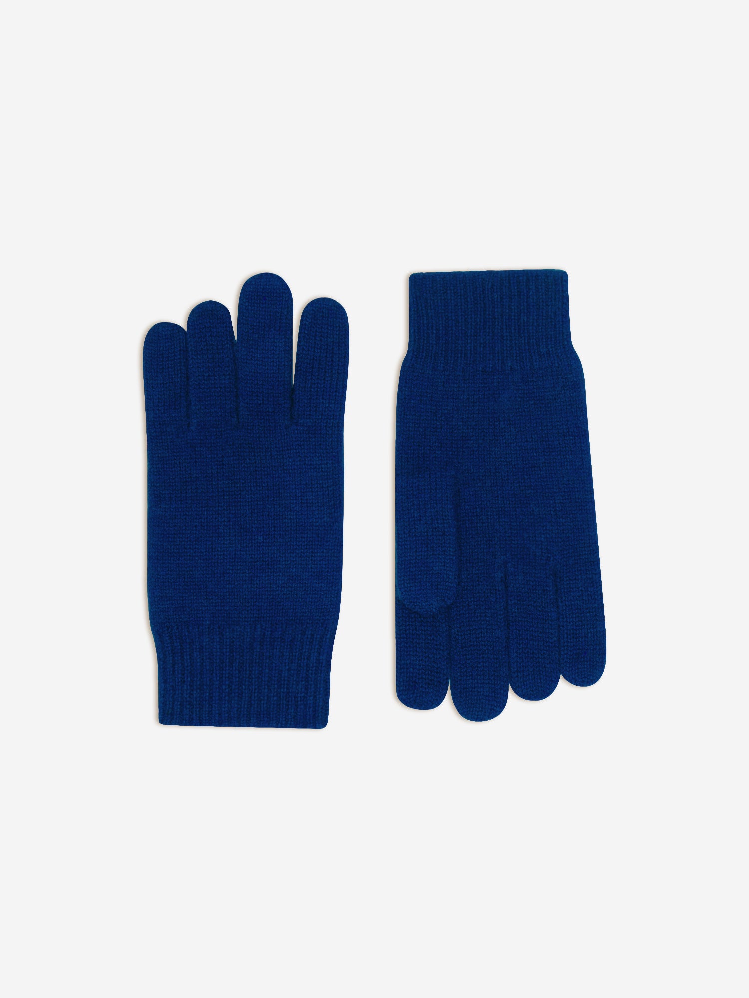 ROC Handschuhe, 4-fädig, ultramarinblau, 100 % Kaschmir