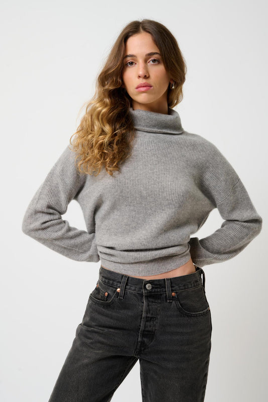 ROXANE cloud turtleneck sweater 100% cashmere