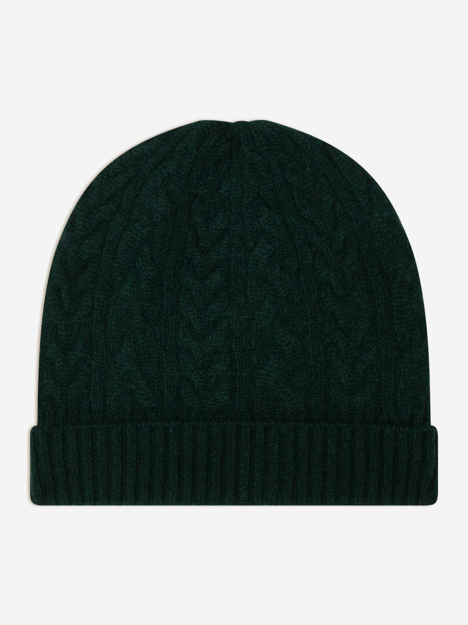 SCOTT 4-ply cypress beanie 100% cashmere