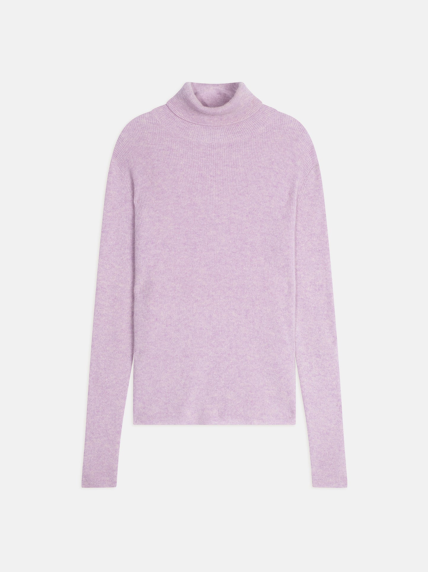 SUZIE Rollkragenpullover mauve meliert 100% Kaschmir