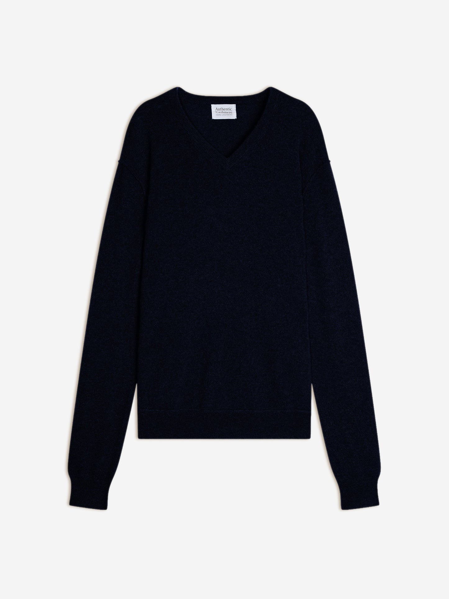 TIMEO caviar v-neck sweater 100% cashmere