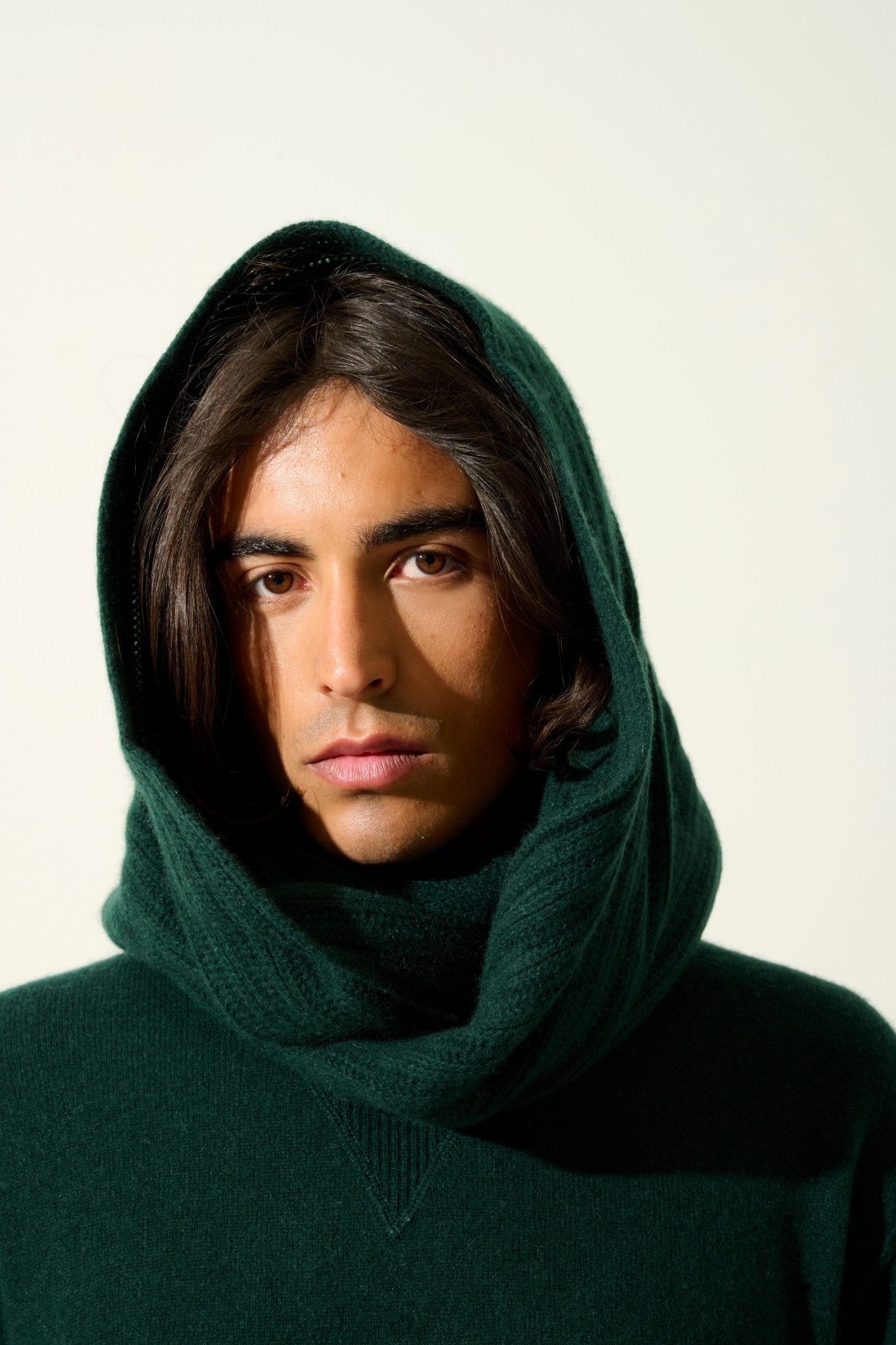 TOMMY cypress 4-thread choker 100% cashmere