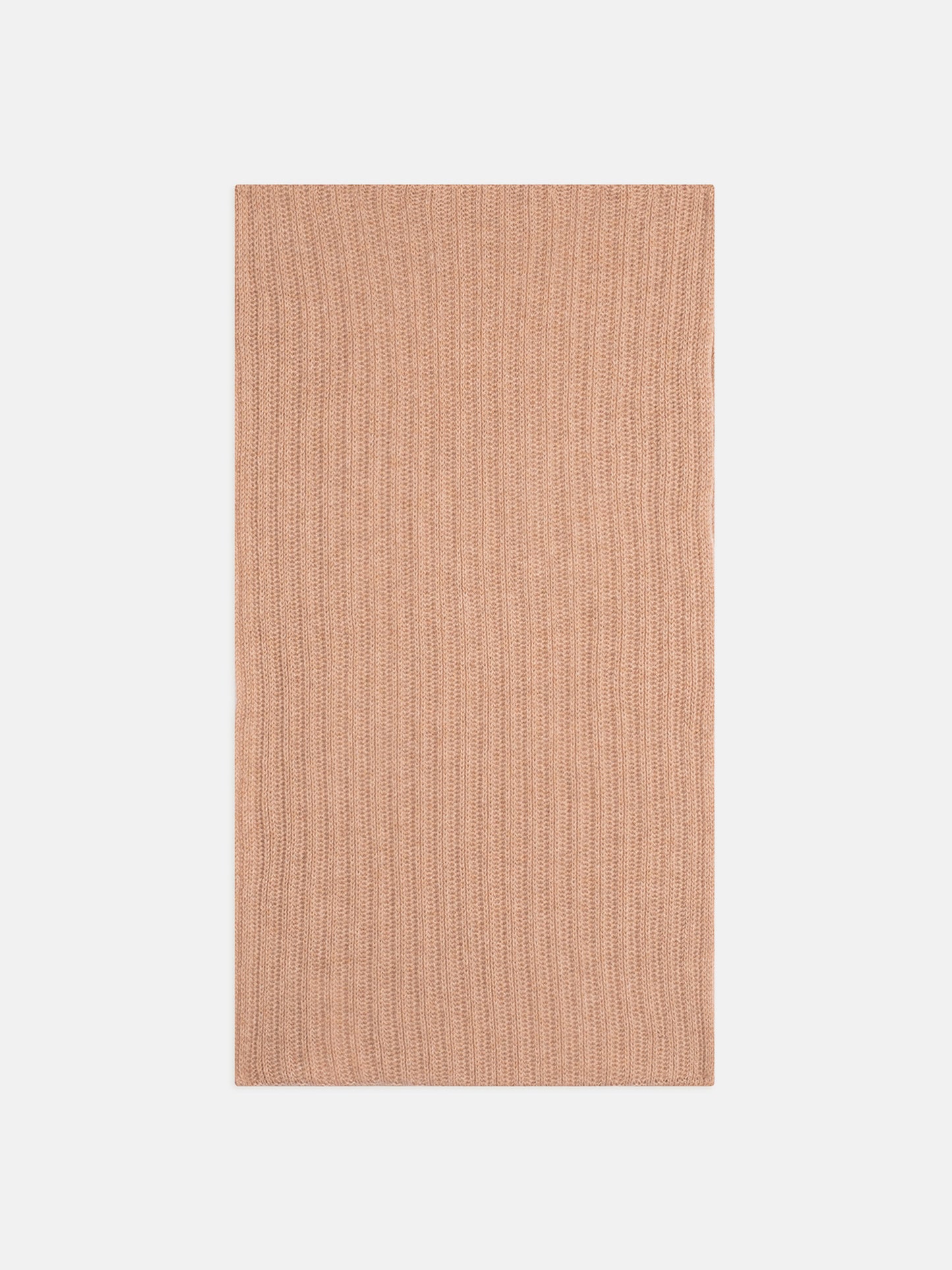 TOMMY tour de cou 4 fils camel chiné 100% cachemire