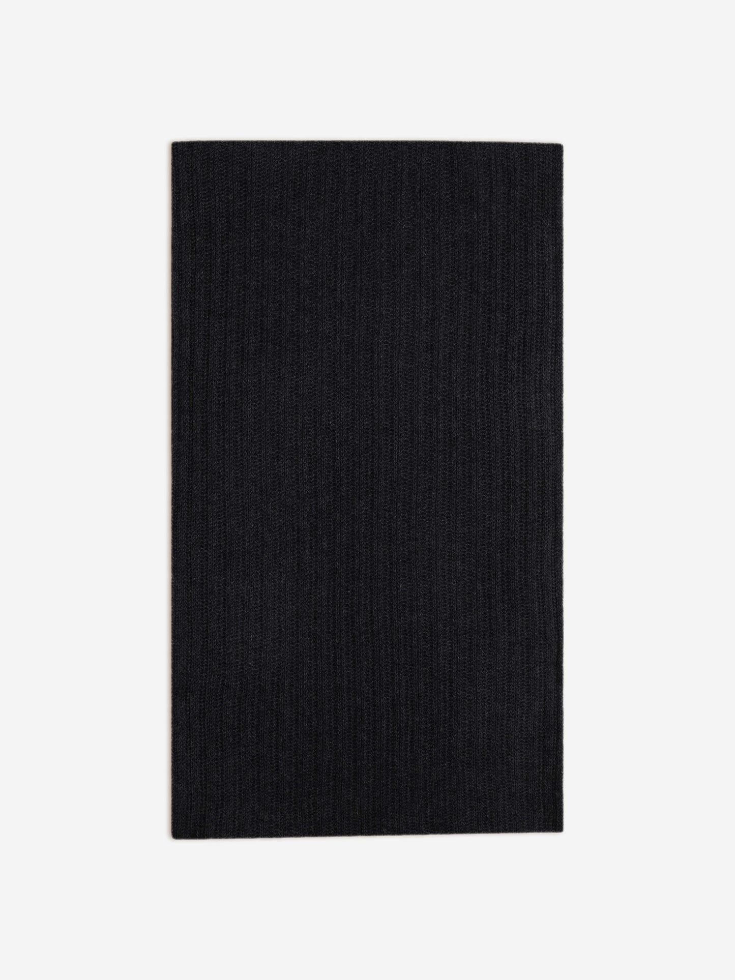 TOMMY 4-lagiger schwarz meliert Halswärmer aus 100 % Kaschmir