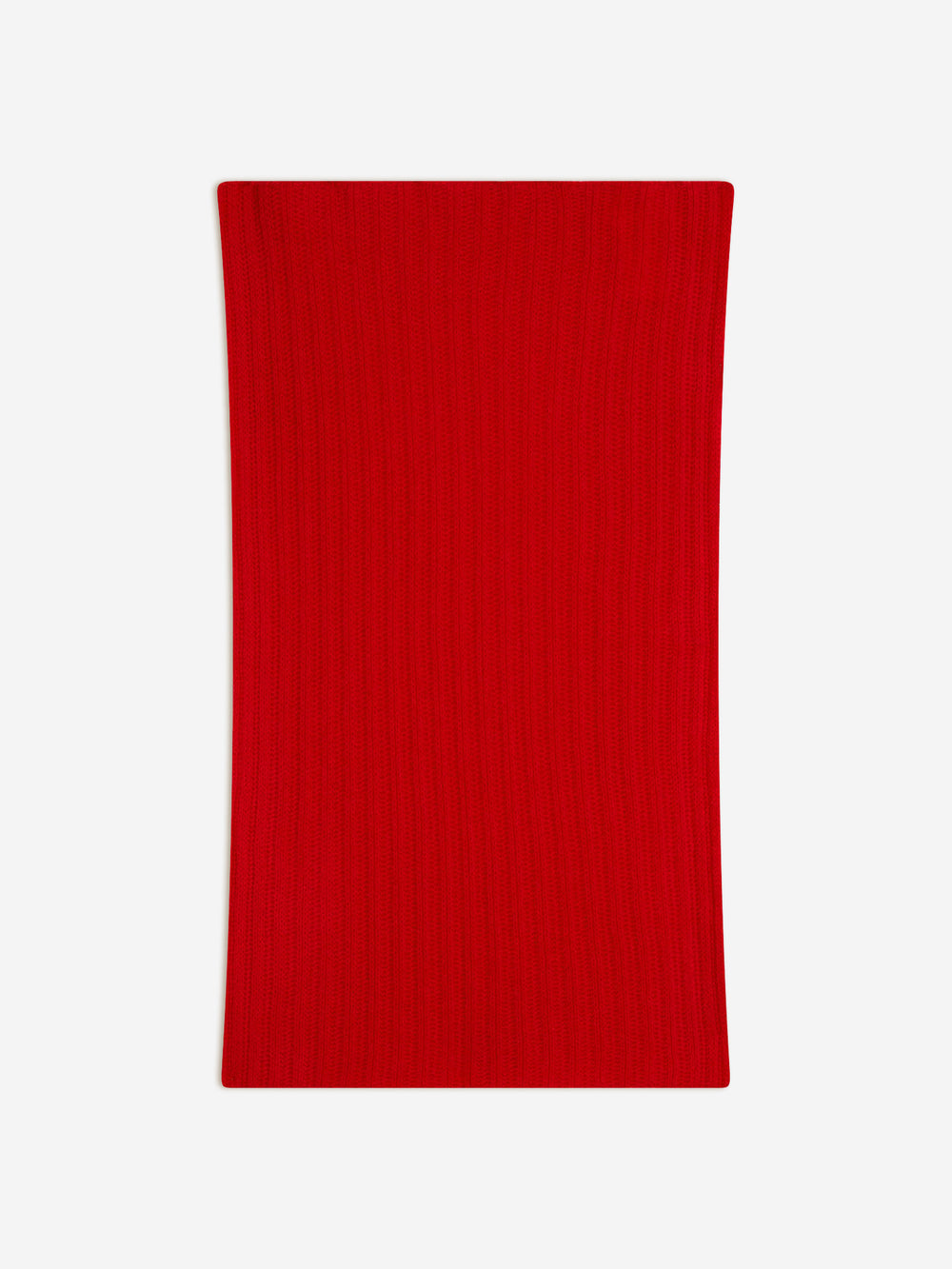 TOMMY 4-fädiger Halswärmer, rot, 100 % Kaschmir