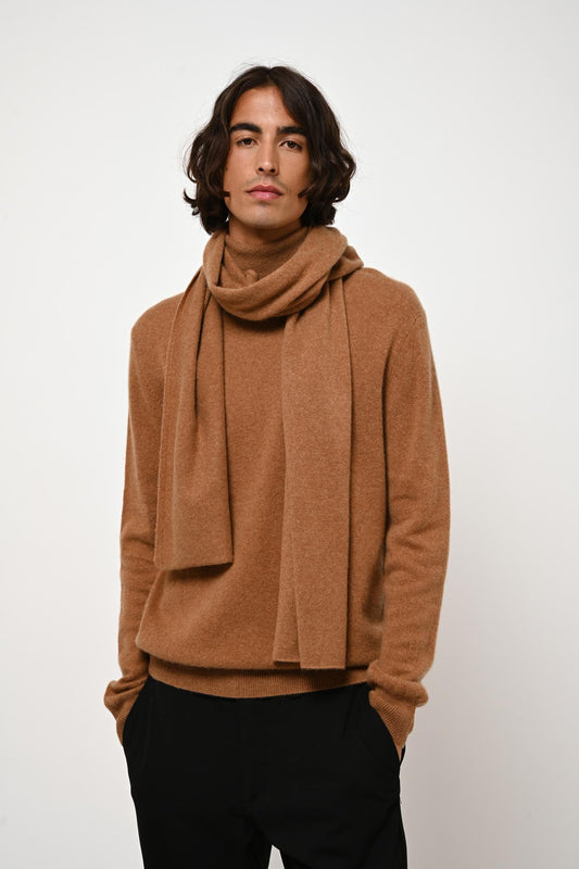 VAYMONT 100% cashmere hazelnut scarf