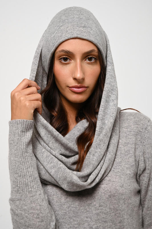 VAYMONT mottled cloud scarf 100% cashmere