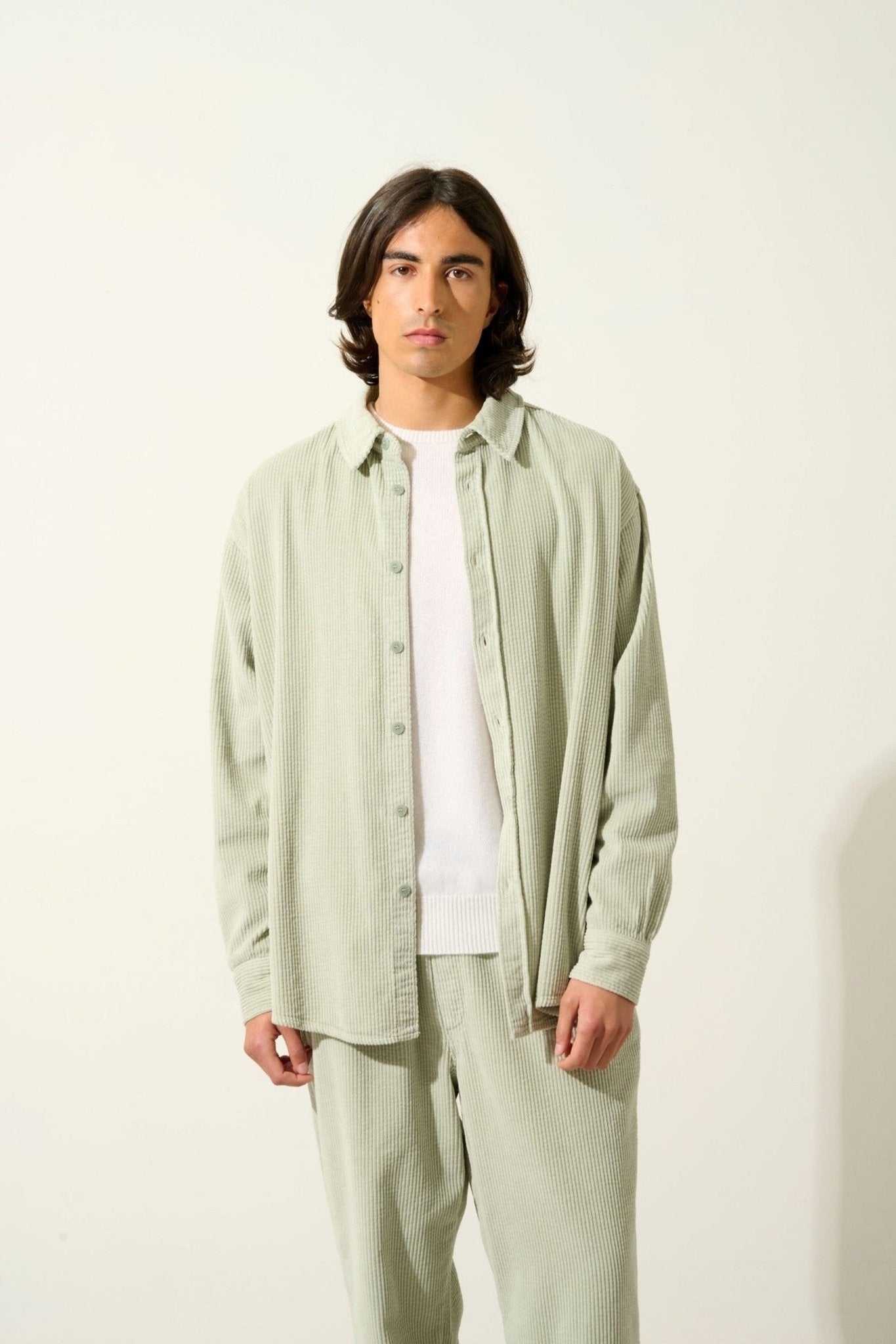 VICTO 4-fädiger Snow Rundhalspullover, 100% Kaschmir