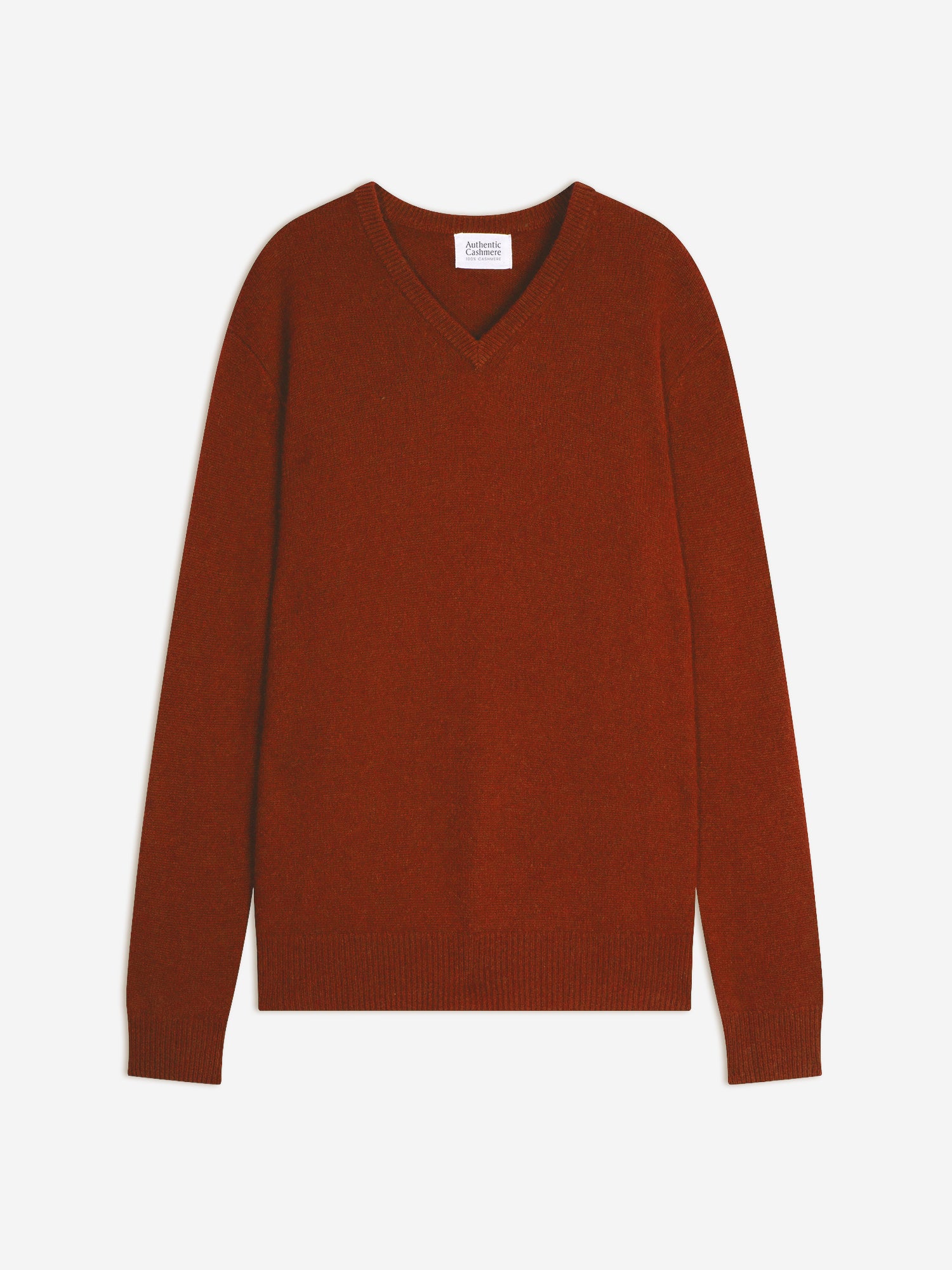 VICTOR v-neck 4-thread cashmere sweater 100% cashmere - Authentic