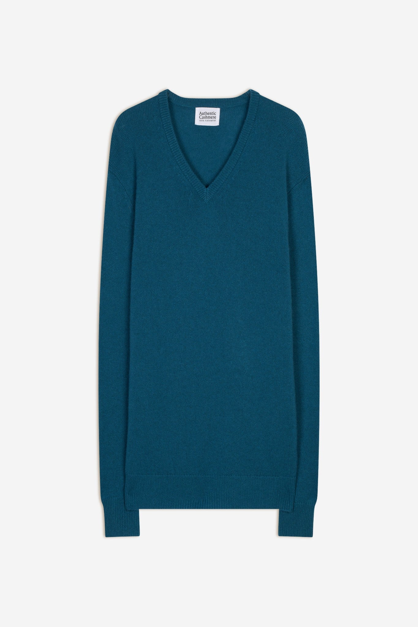 victor pull col v 4 fils paon 100% cachemire