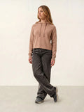 YARLSIDE Pull Capuche Camel Chiné