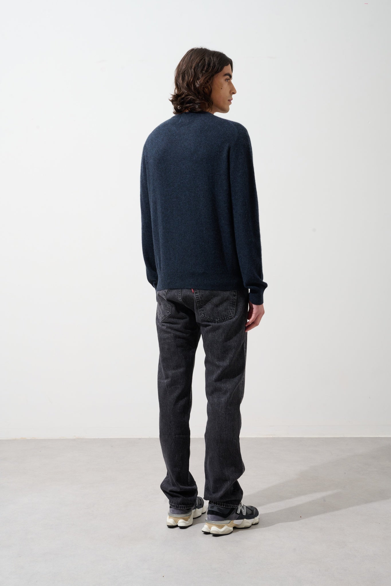 AIGLIÈRE caviar round-neck sweater 100% cashmere