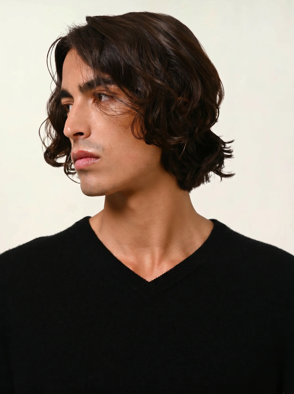 AGEL pull col V noir