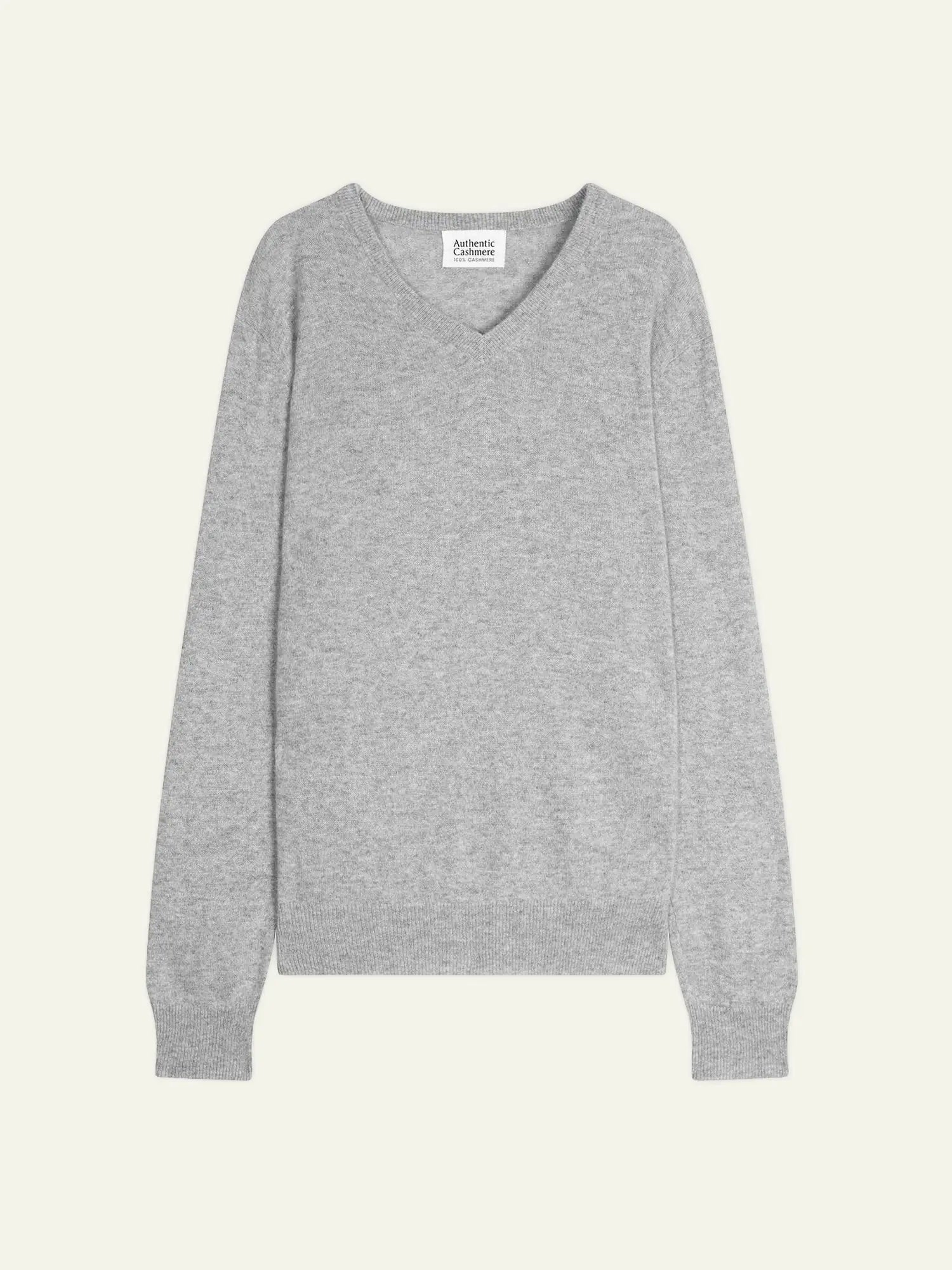AGEL pull col V nuage chiné