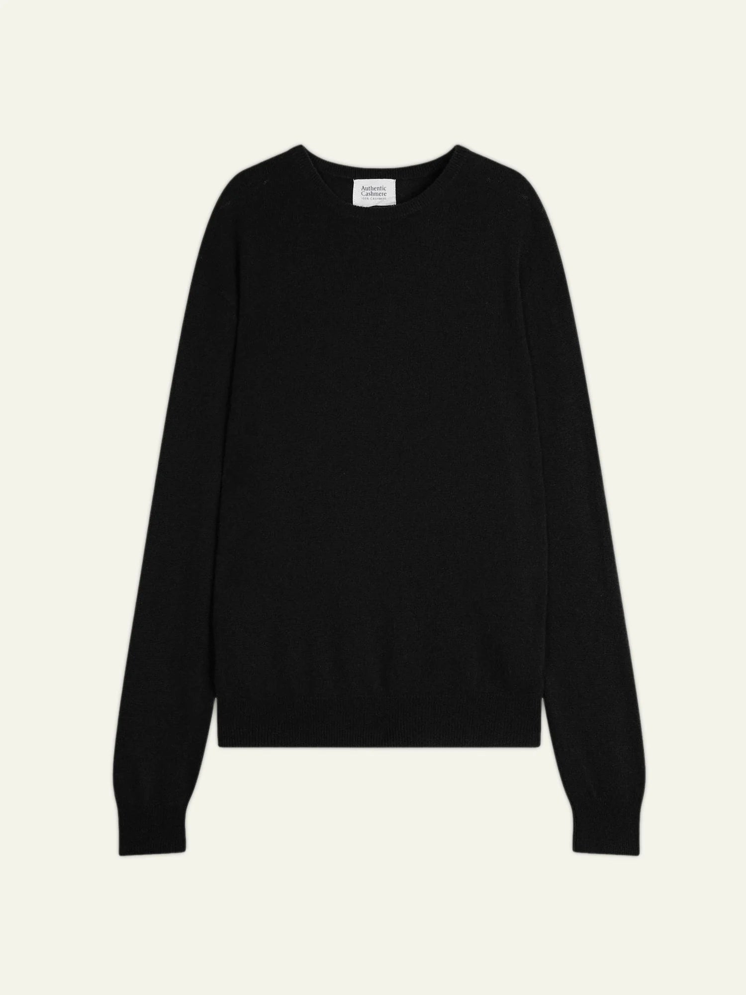 AIGLIÈRE pull col rond noir