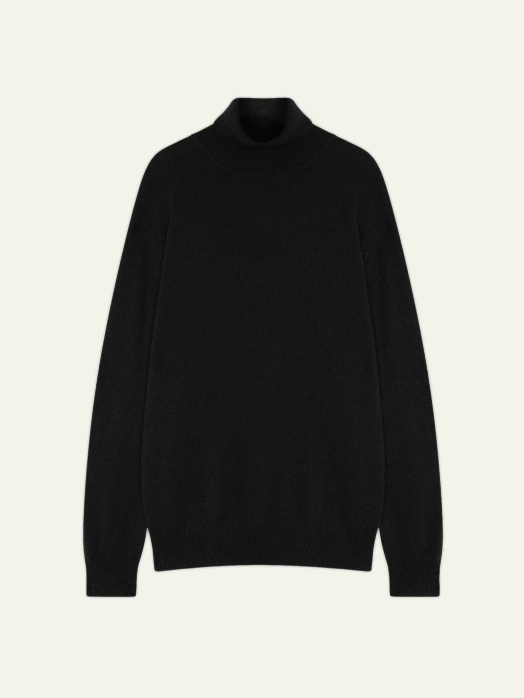 BANGE pull col roulé noir