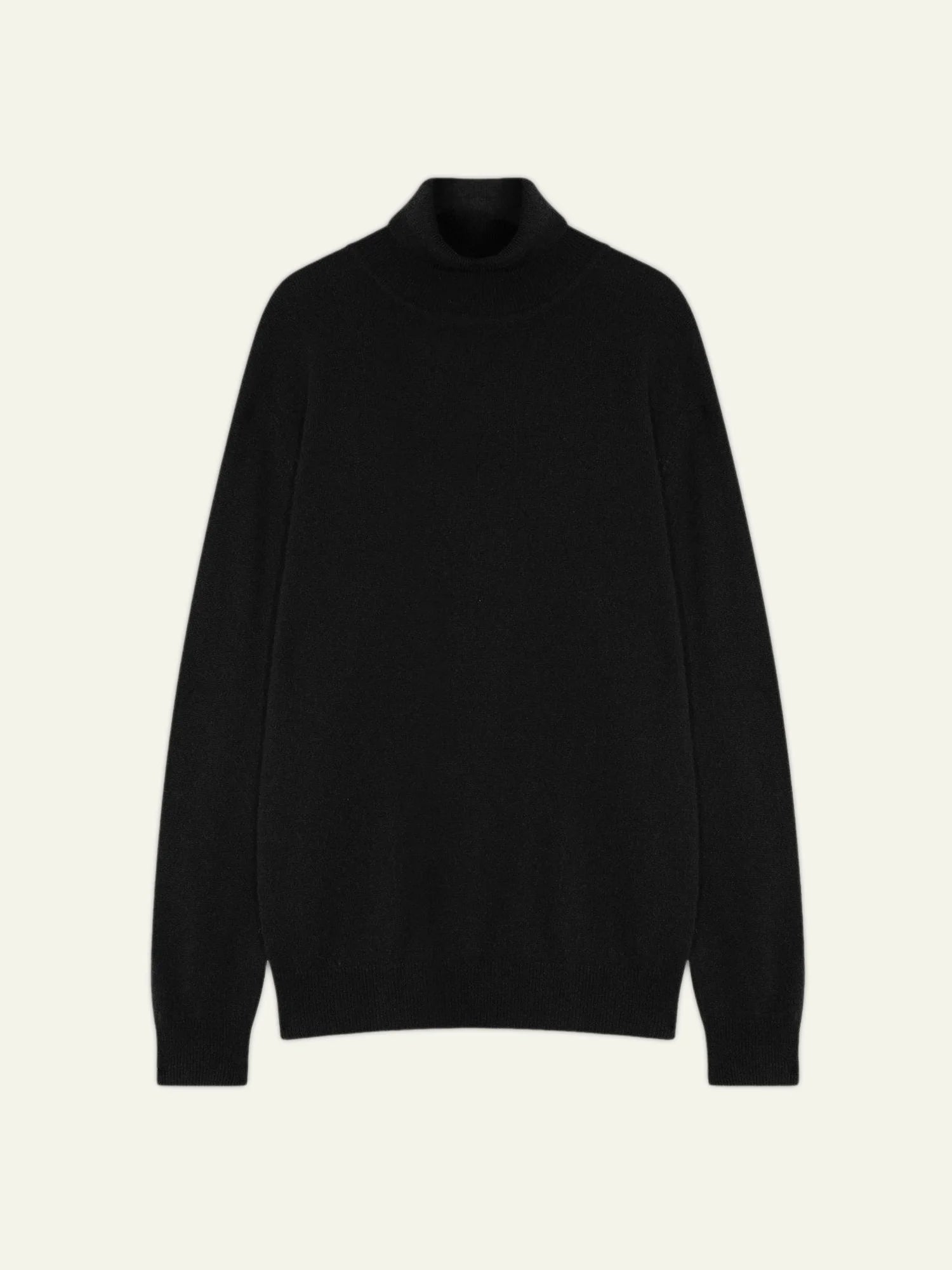 BANGE pull col roulé noir