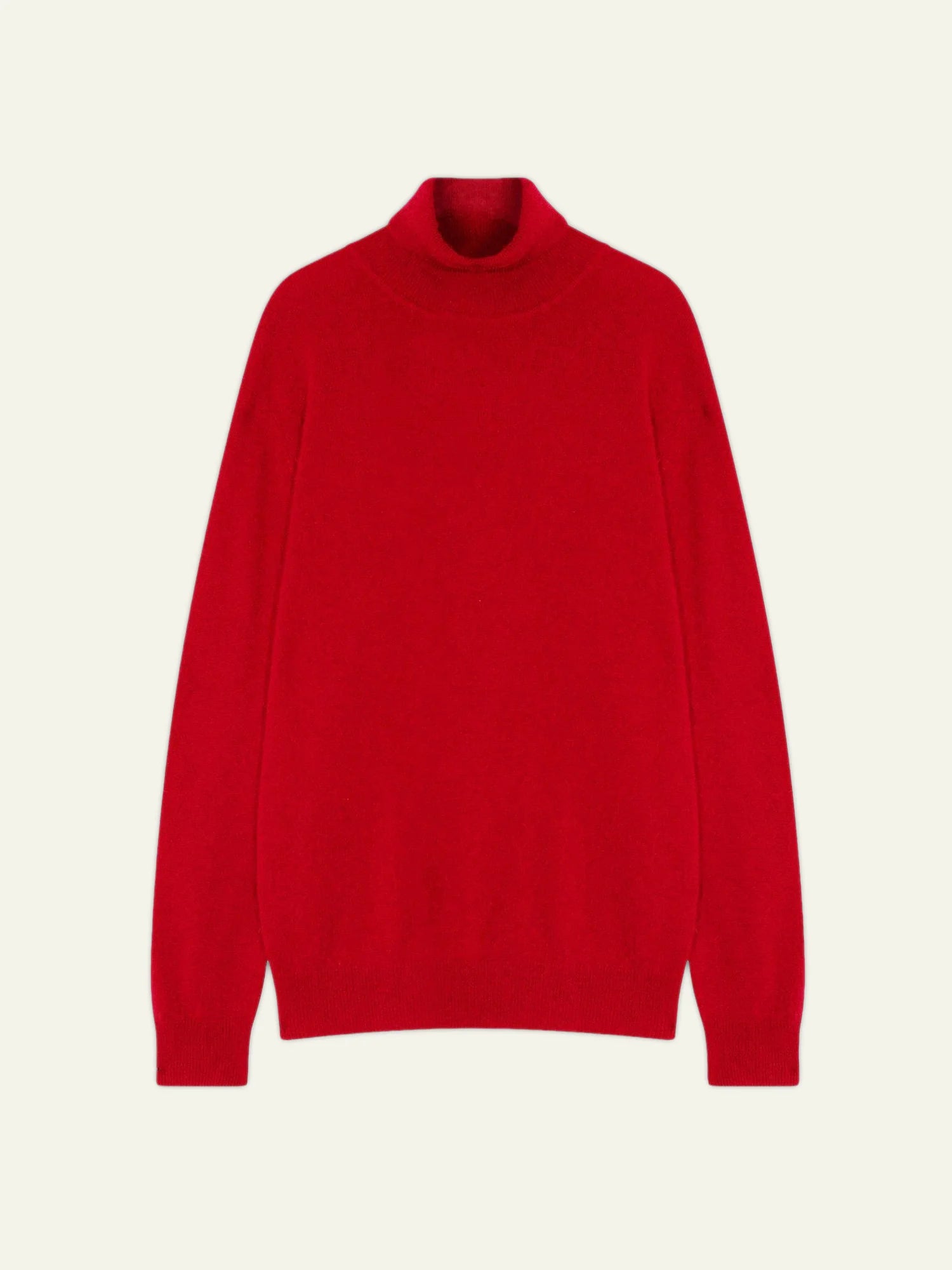 BANGE Pullover Rollkragen Rot