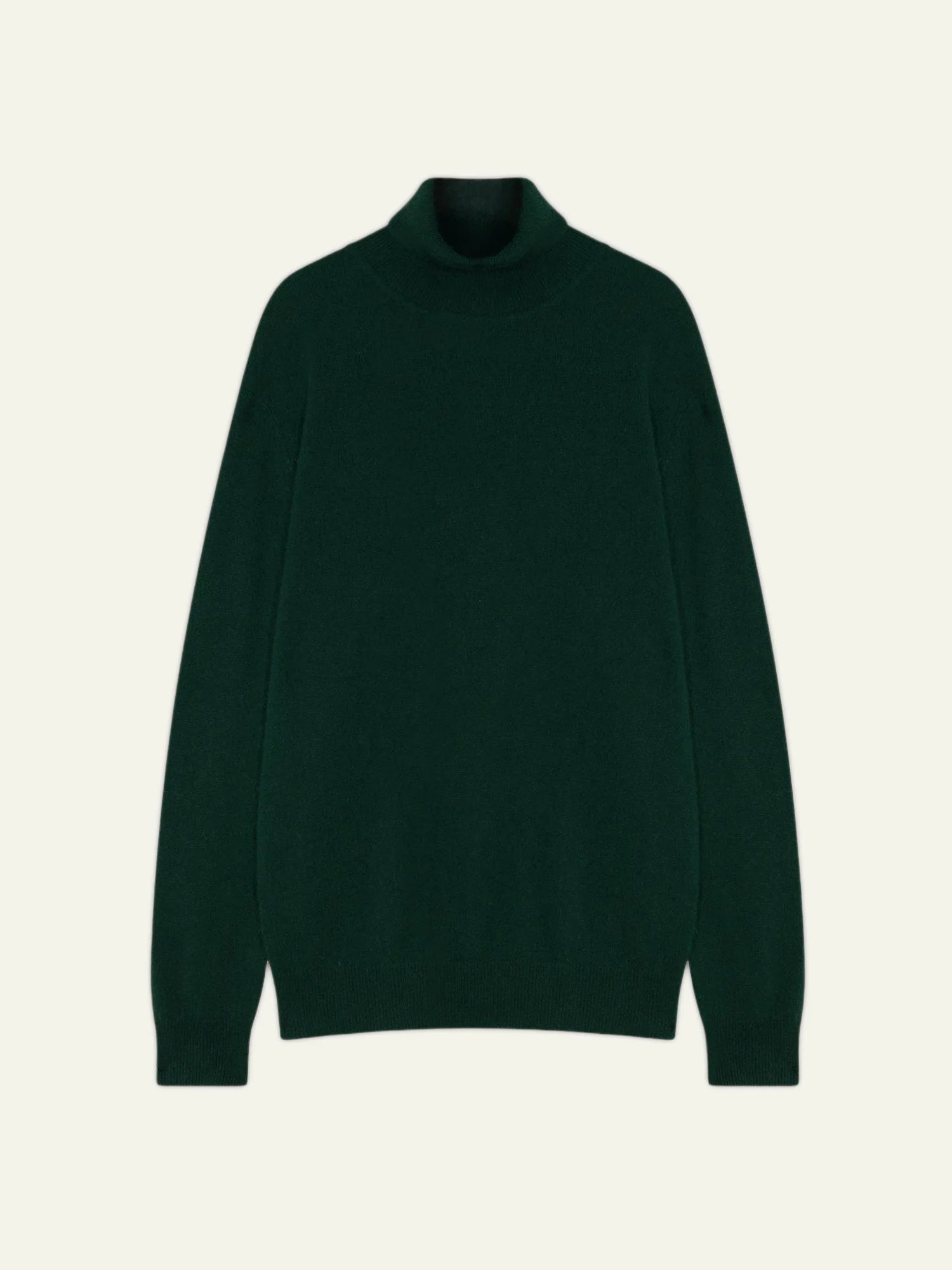 BANGE pull col roulé cyprès