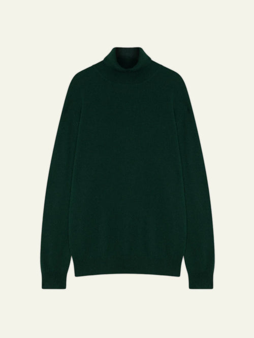 BANGE pullover rollkragen zypresse