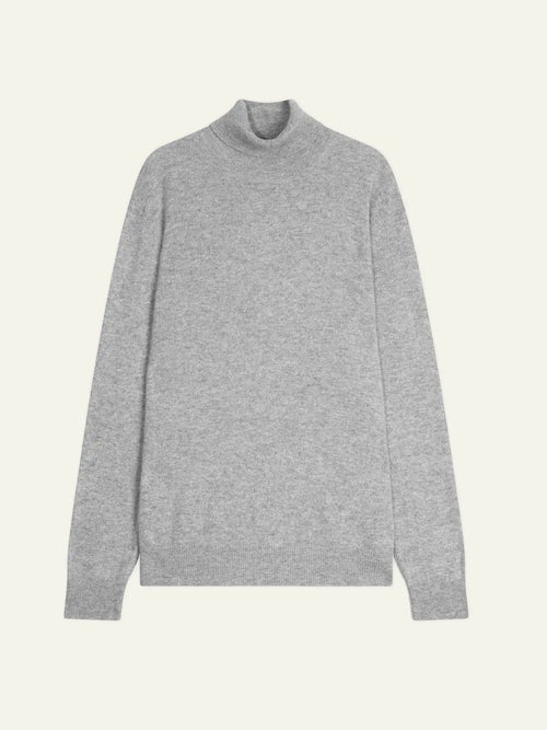 BANGE sweater turtleneck heather cloud