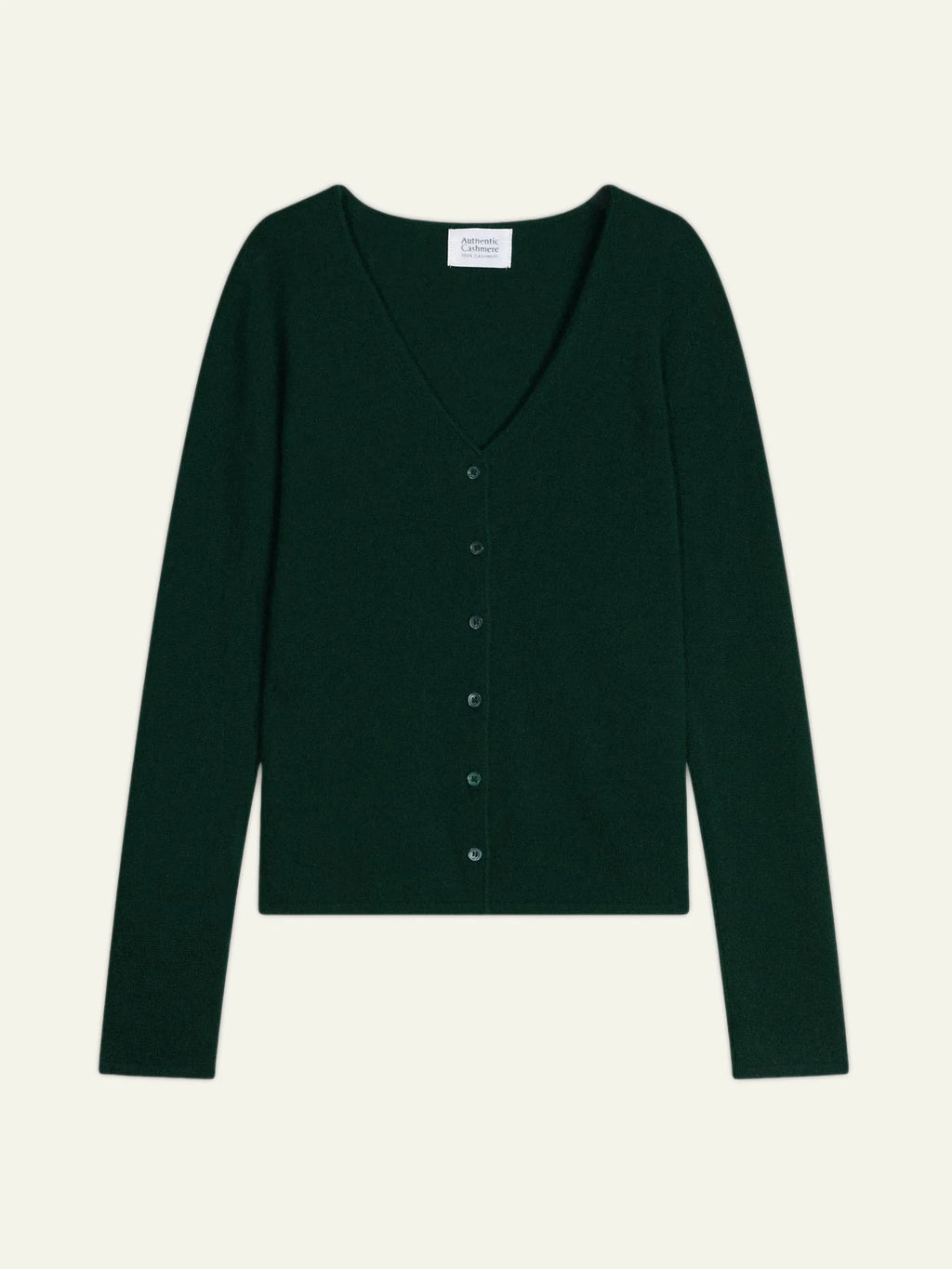 CHALAIS cardigan col V cyprès