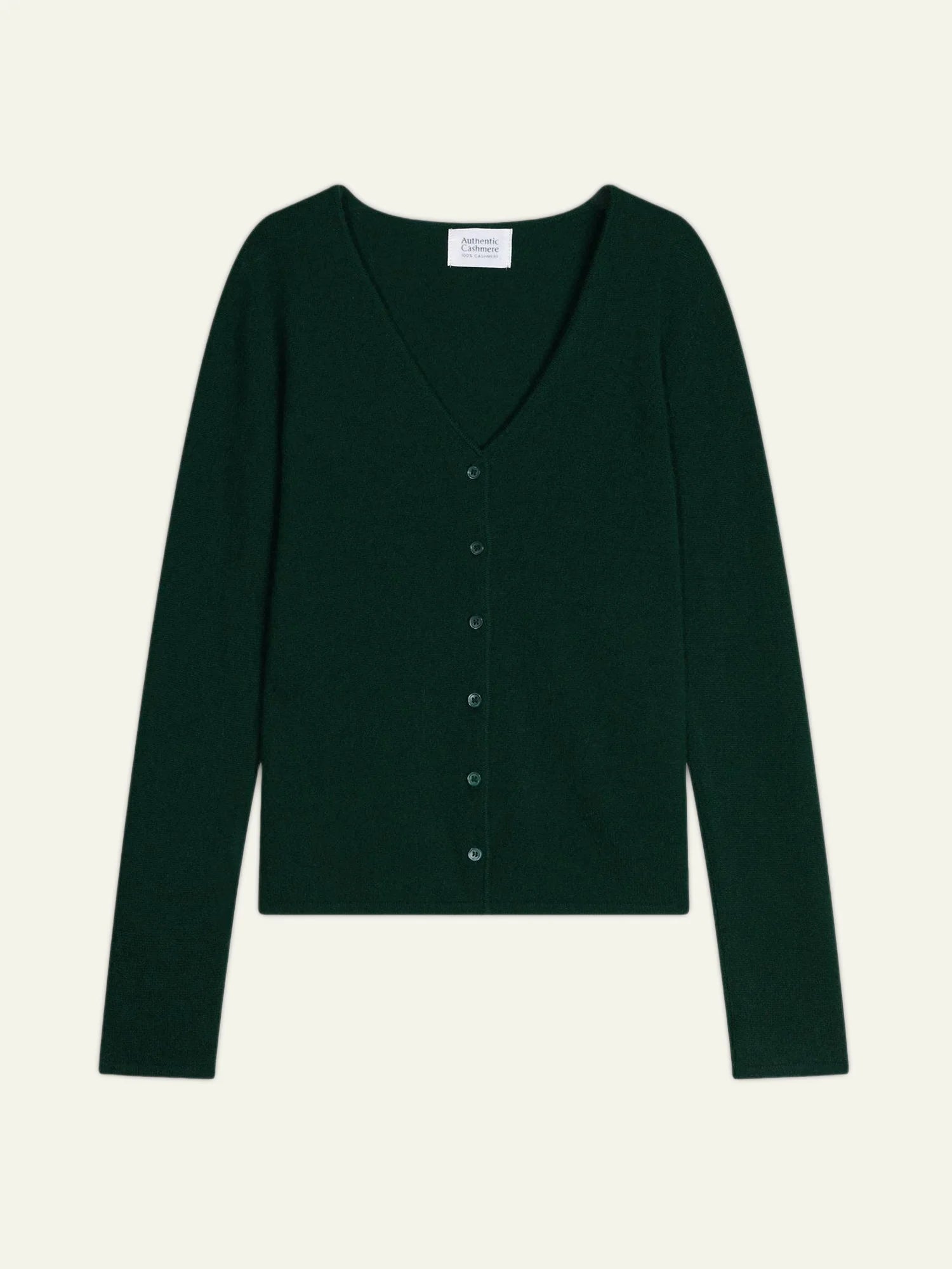 CHALAIS cardigan col V cyprès